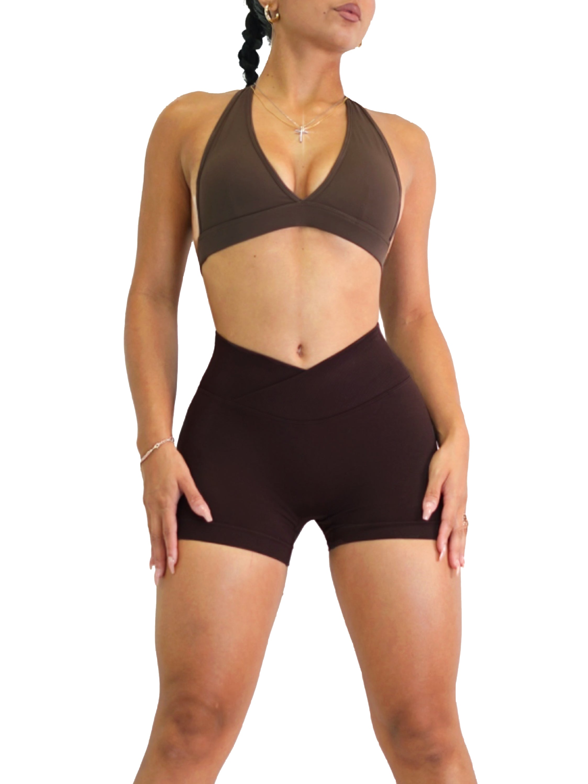 Aventura Sports Bra (Cocoa Brown)