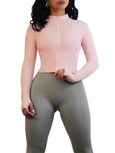 Load image into Gallery viewer, Fitted BBL Compression Jacket (Blush Pink)