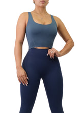 Load image into Gallery viewer, Body Shape Sports Top (Navy)