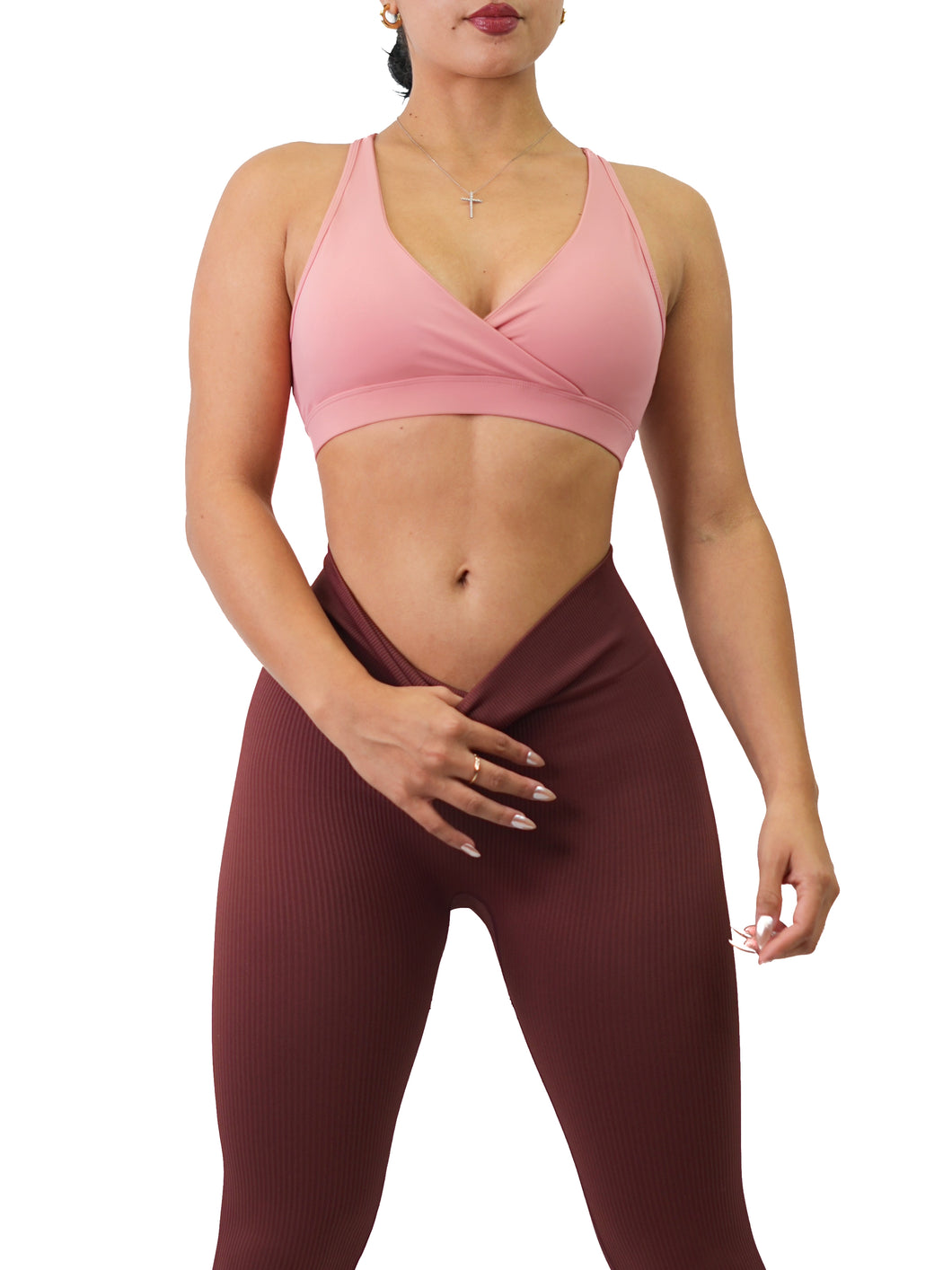 Venture Sports Bra (Soft Pink) – Fitness Fashioness