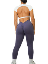 Load image into Gallery viewer, Seamless Low Back Leggings (Midnight Dusk)