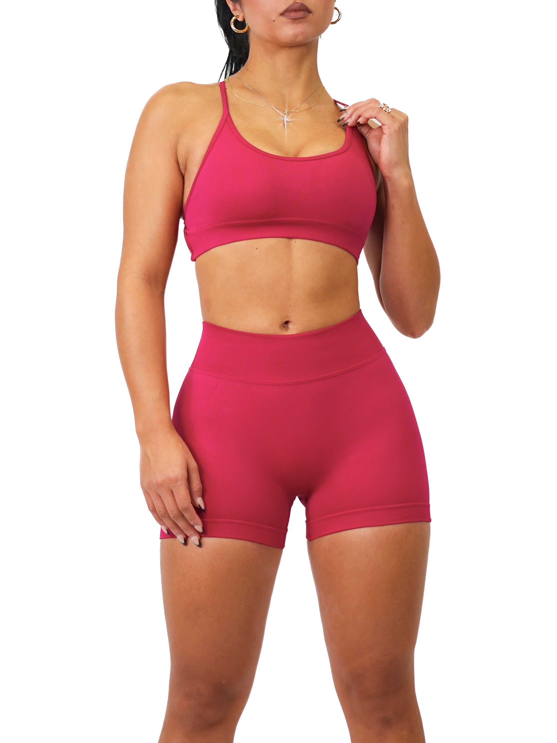 Sexy Back Sports Bra 3.0 (Maple Red)