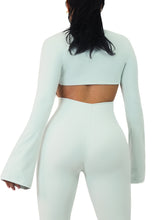 Load image into Gallery viewer, Flared Bolero Long Sleeves (Misty)