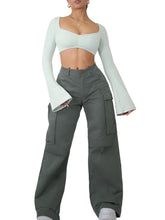 Load image into Gallery viewer, Oversized Cargo Pants (Stone Gray)