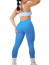 Load image into Gallery viewer, Seamless Low Back Leggings (Adonis Blue)