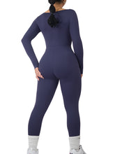 Load image into Gallery viewer, American Doll Long Sleeve Jumpsuit (Blueberry)