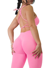 Load image into Gallery viewer, Aurora Sports Bra (Vice Pink)