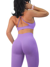 Load image into Gallery viewer, Athletic Seamless Sports Bra (Lilac)