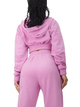 Load image into Gallery viewer, Dreamy Zipper Hoodie (Pink)