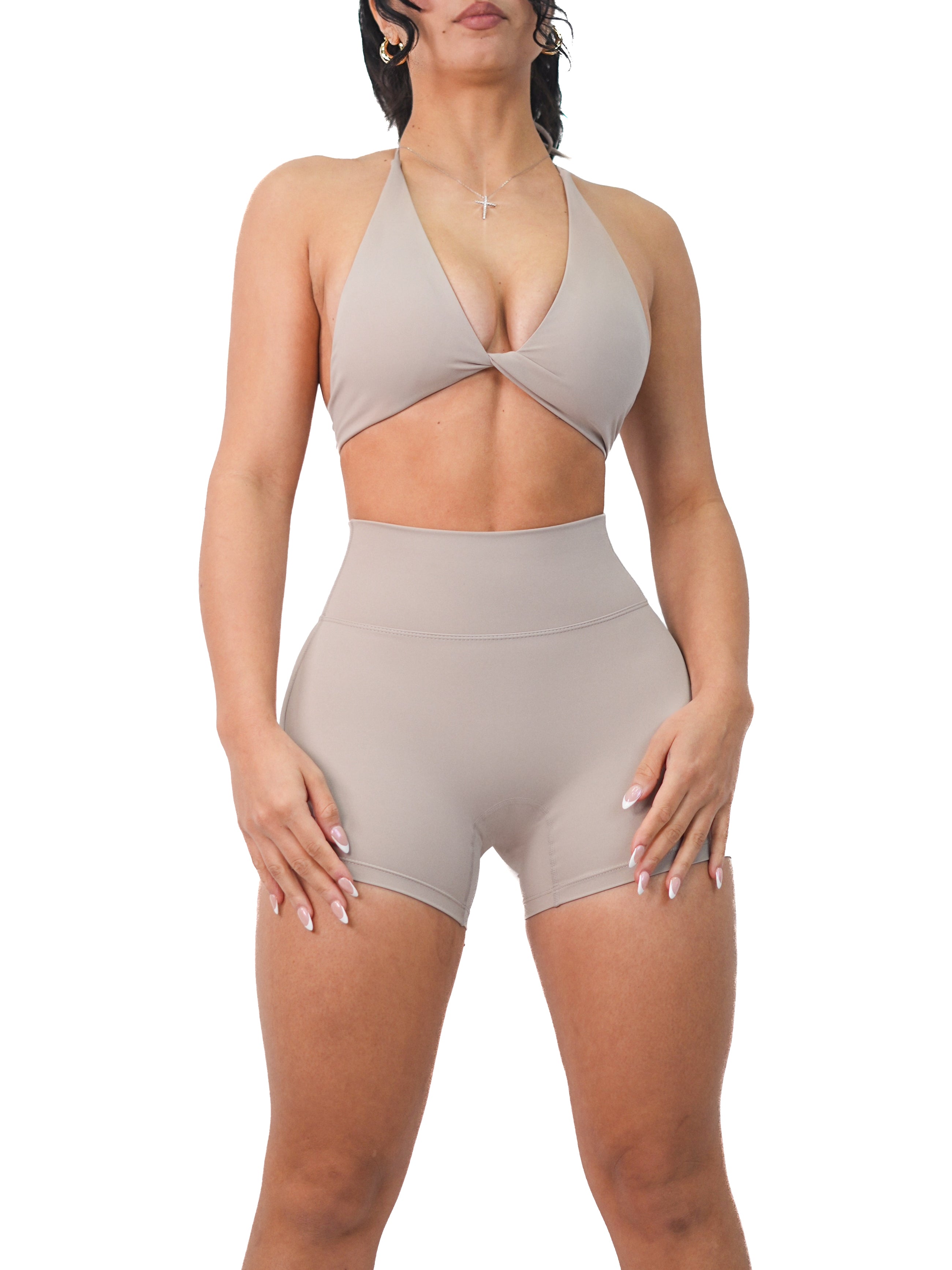 Miami Sports Bra (Stone) – Fitness Fashioness