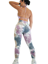 Load image into Gallery viewer, Tie Dye Peach Bottoms (Purple, Blue &amp; Nude)