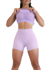 Body Shape Sports Top (Lilac)