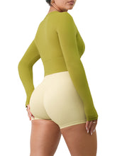 Load image into Gallery viewer, Fierce Long Sleeve Sports Top (Ivy Green)
