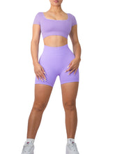 Load image into Gallery viewer, Seamless Booty Shorts (Lilac)