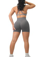 Load image into Gallery viewer, Seamless Booty Shorts (Gray)