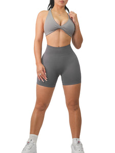 Seamless Booty Shorts (Gray)
