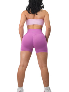 Seamless Booty Shorts (Sunset Purple)