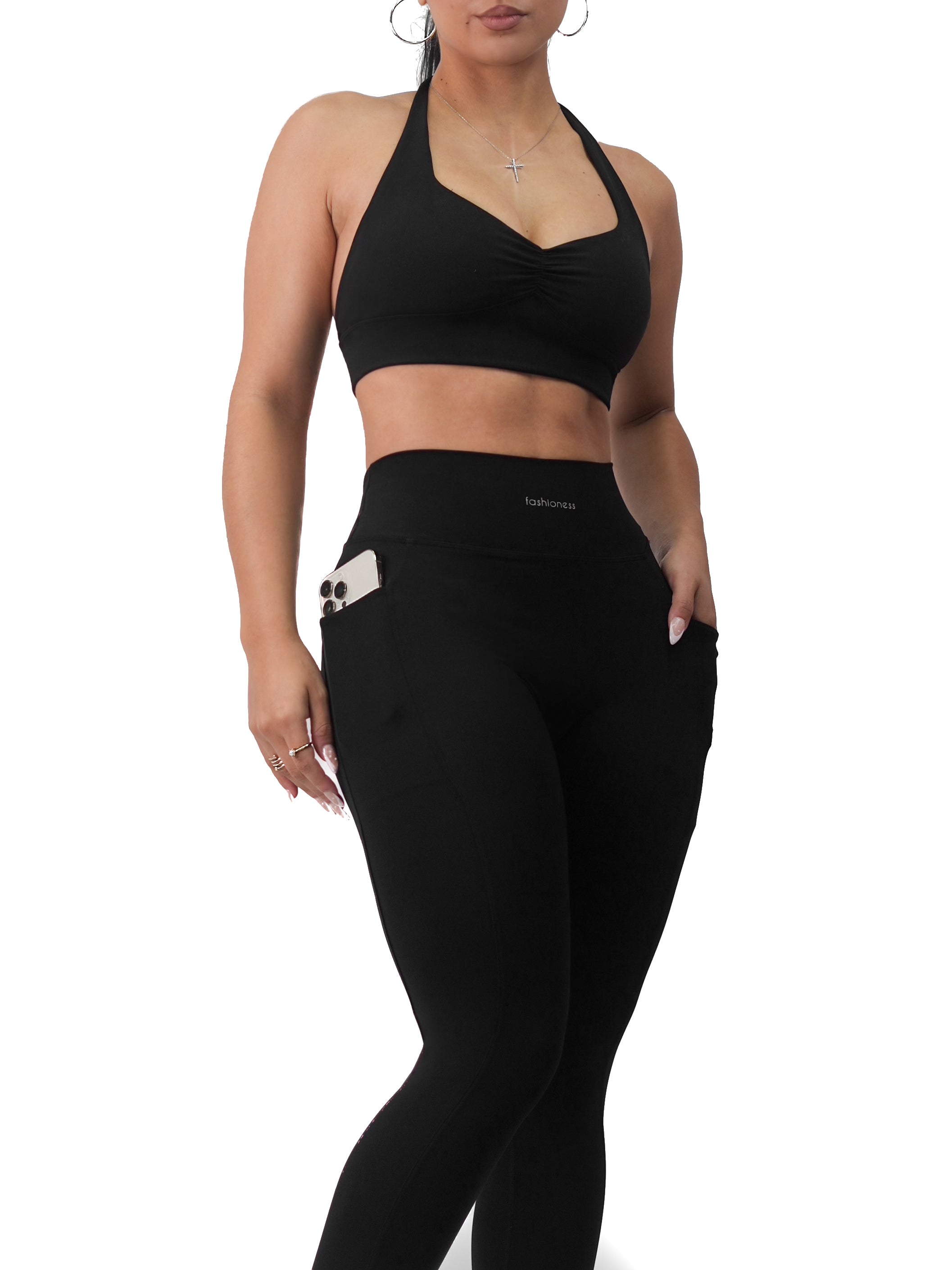 Starstruck Pocket Leggings (Black)