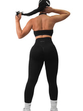 Load image into Gallery viewer, Athletic Seamless Leggings (Black)