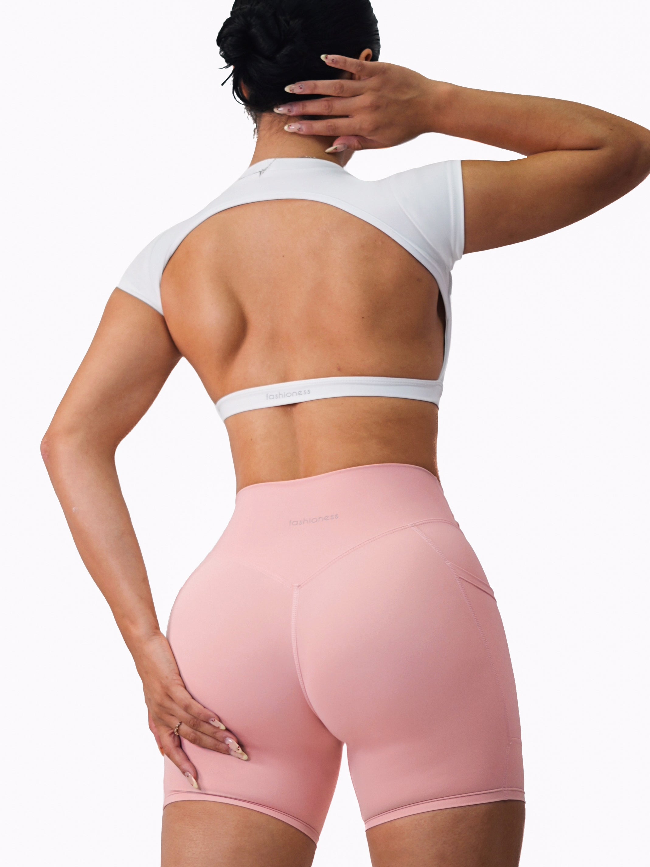 Backless Sports Top (White)