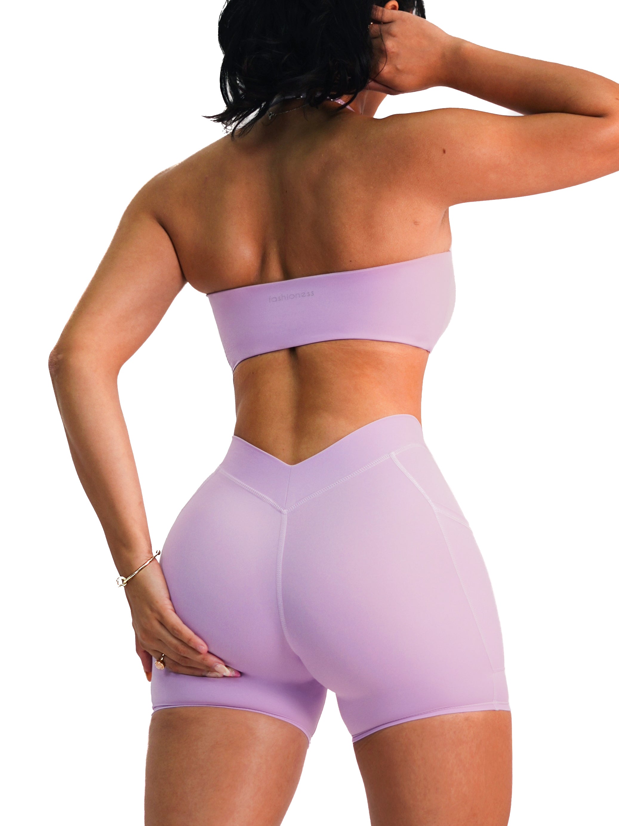 Premier Tube Top Sports Bra (Lilac Dream)