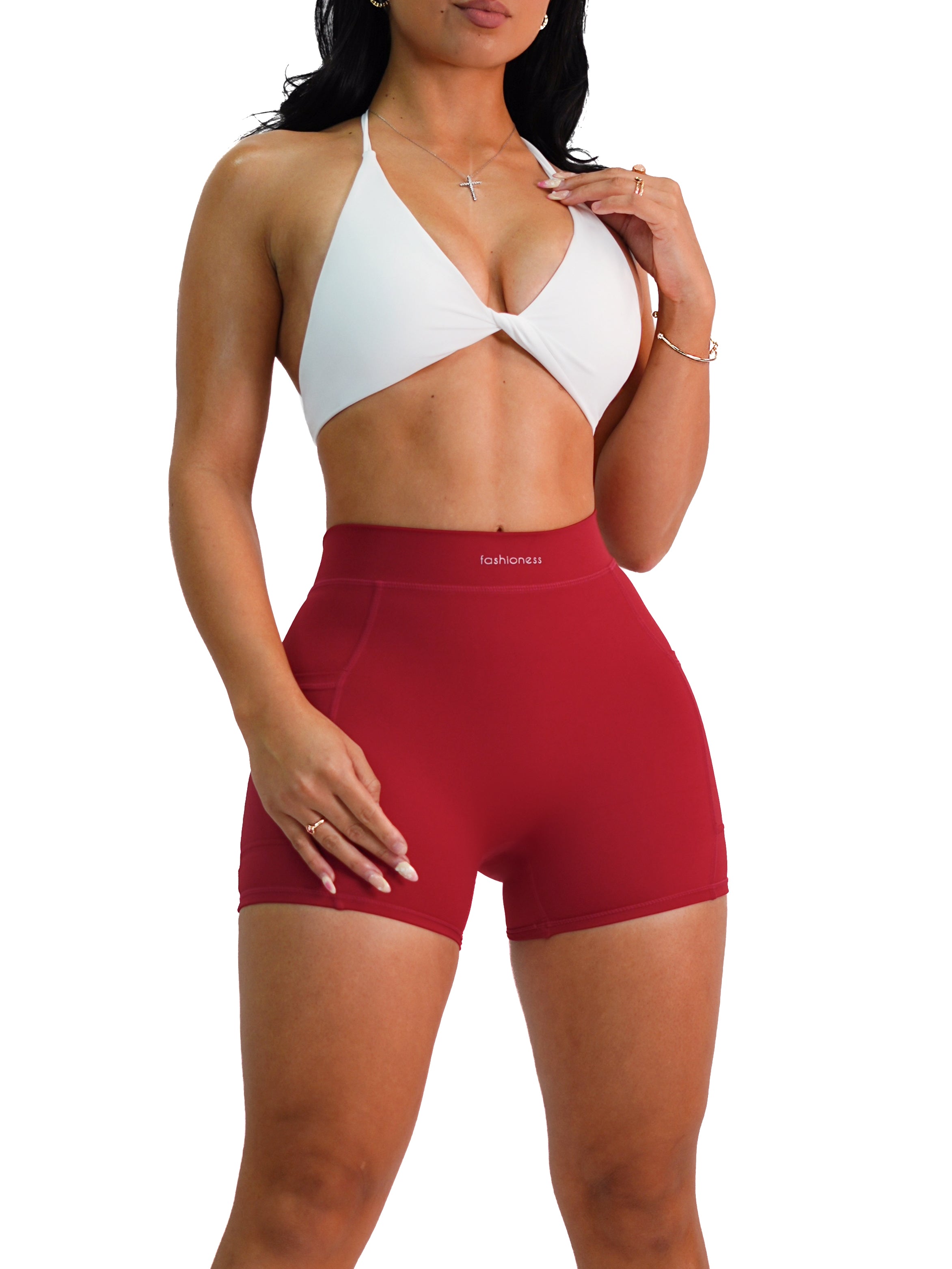 Adjustable Miami Sports Bra (White)