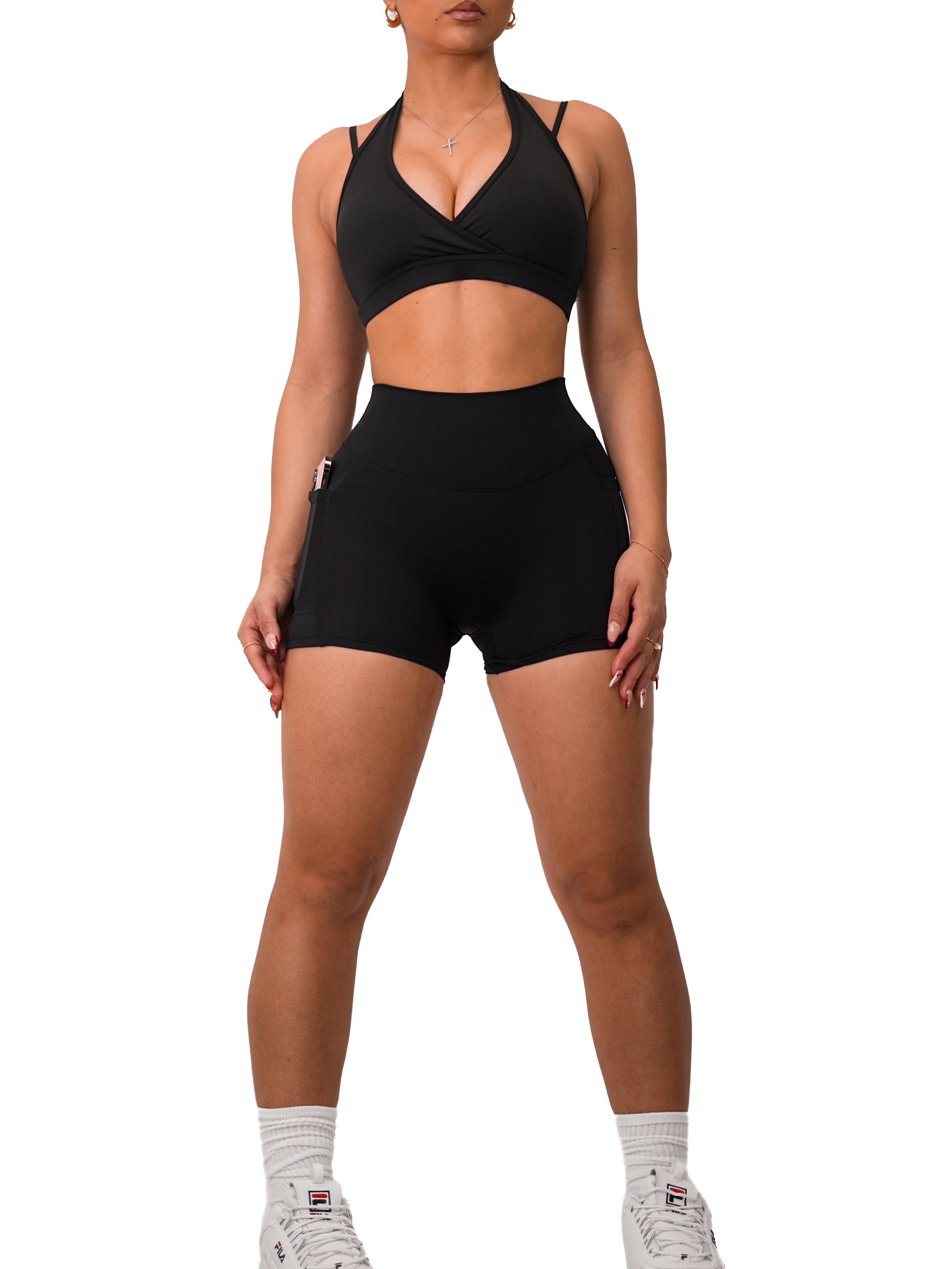 Premier Buttersoft Pocket Shorts (Black)