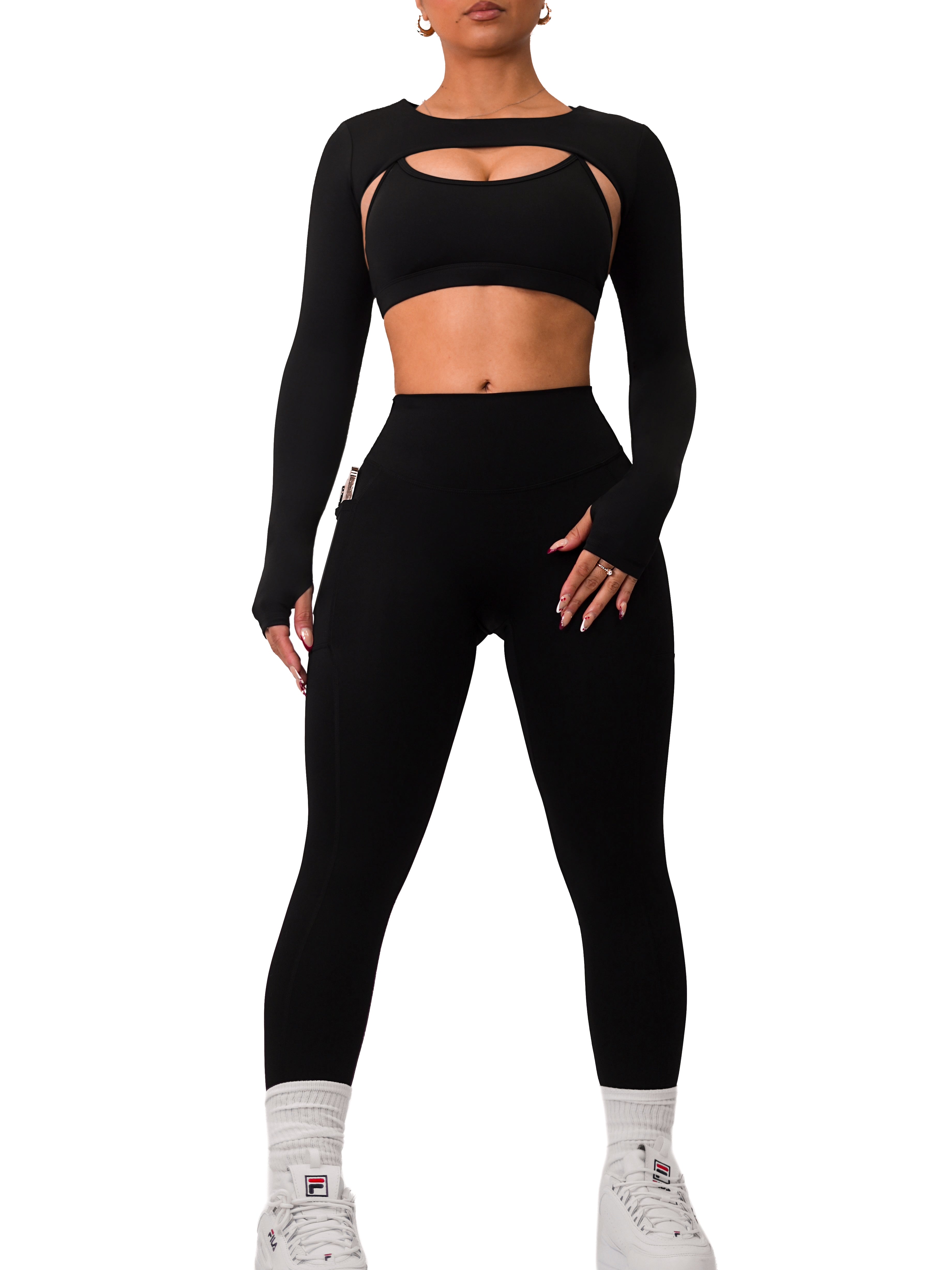 Premier Buttersoft Pocket Leggings (Black)