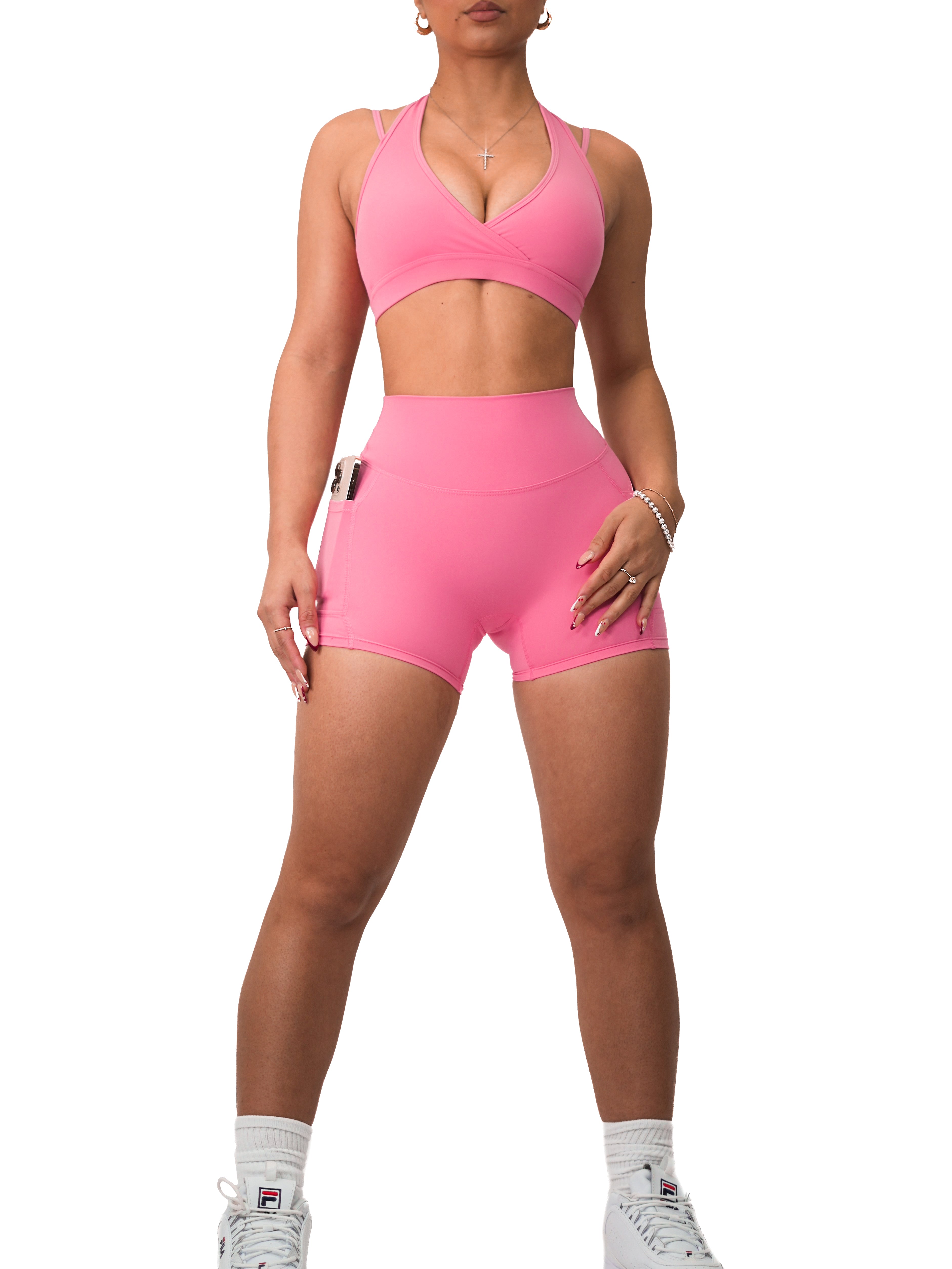 Premier Buttersoft Pocket Shorts (Pink Dream)