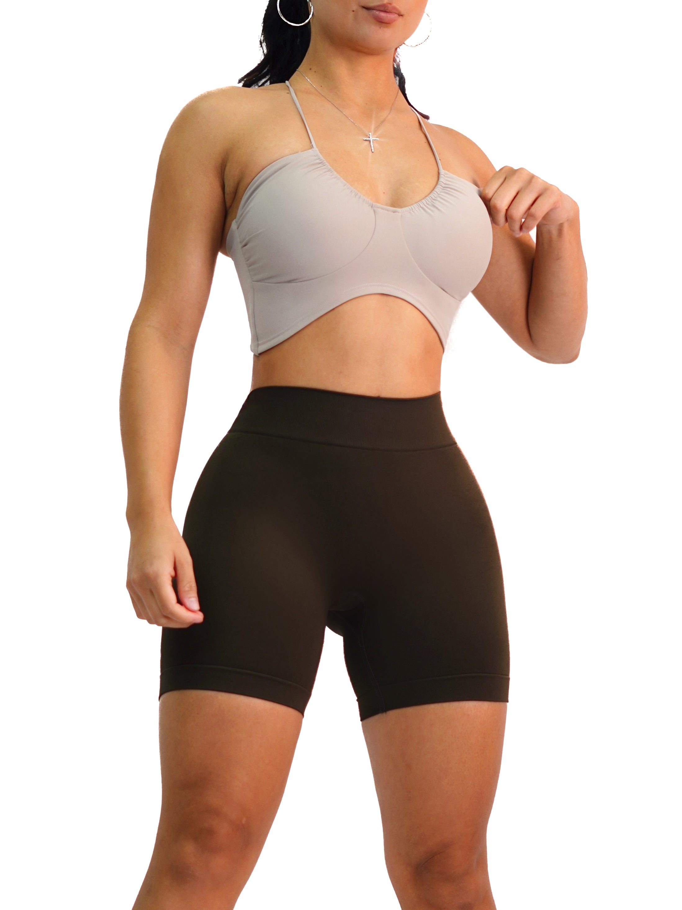 Contour Sports Bra (Stone)