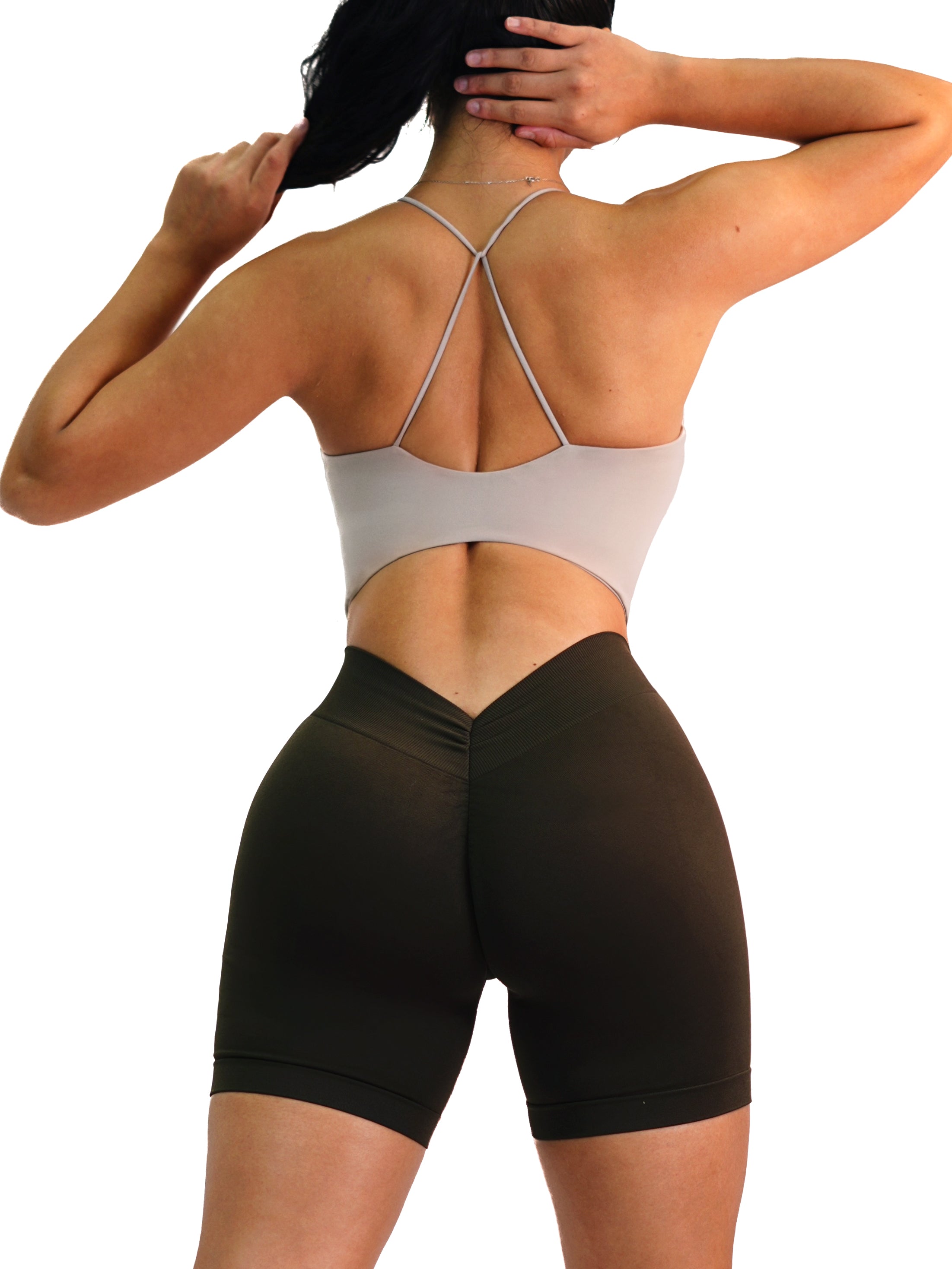 Contour Sports Bra (Stone)