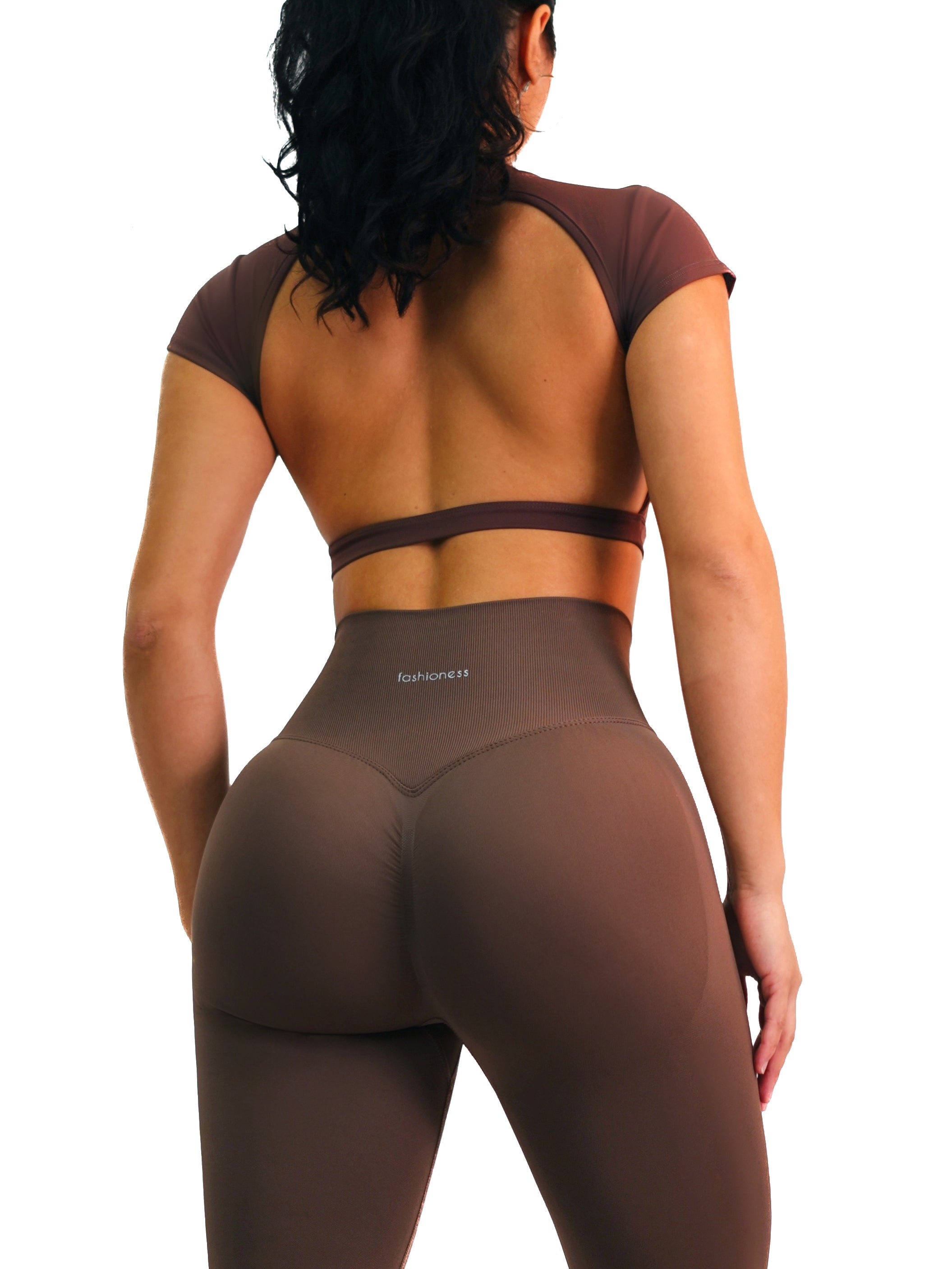 Open Back Top (Cherry Brown)