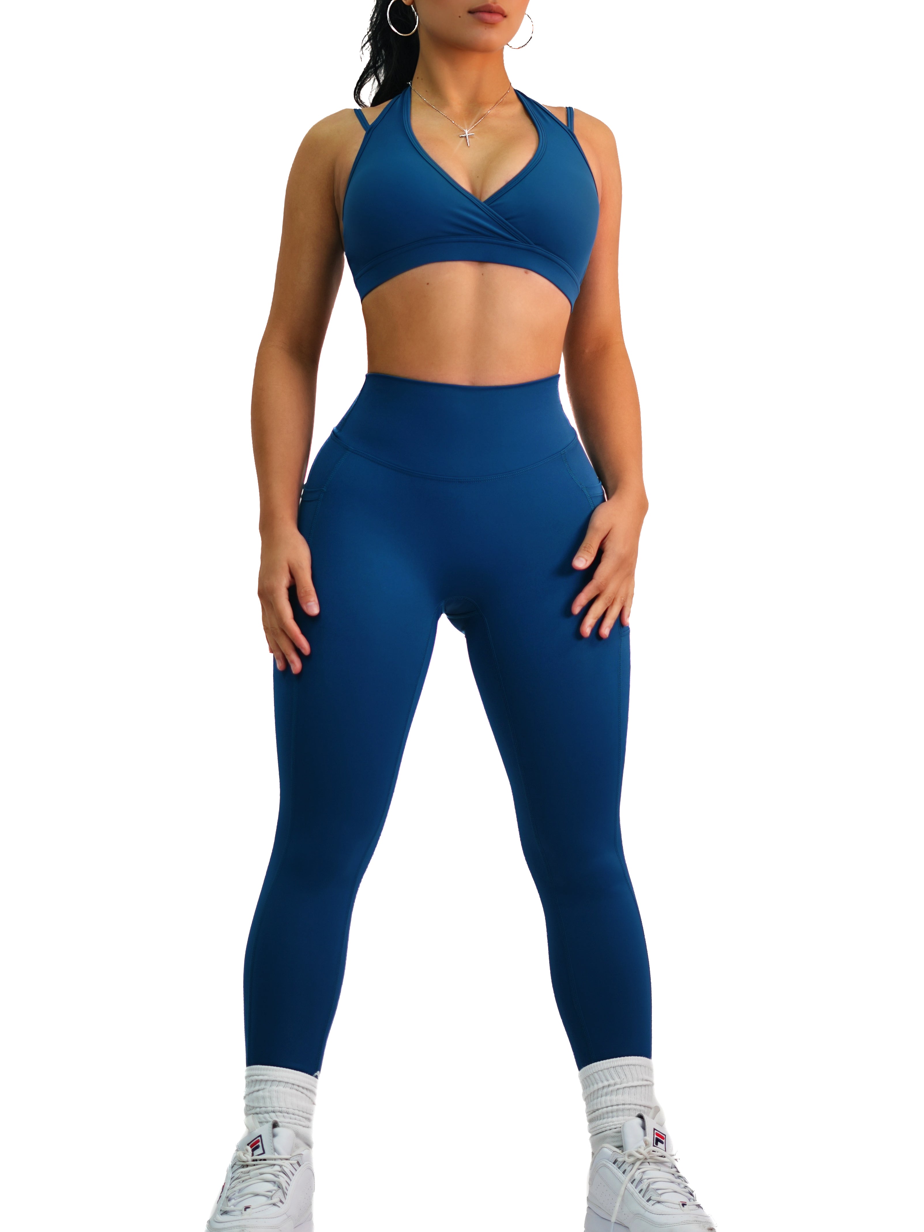 Premier Buttersoft Pocket Leggings (Deep Sapphire)