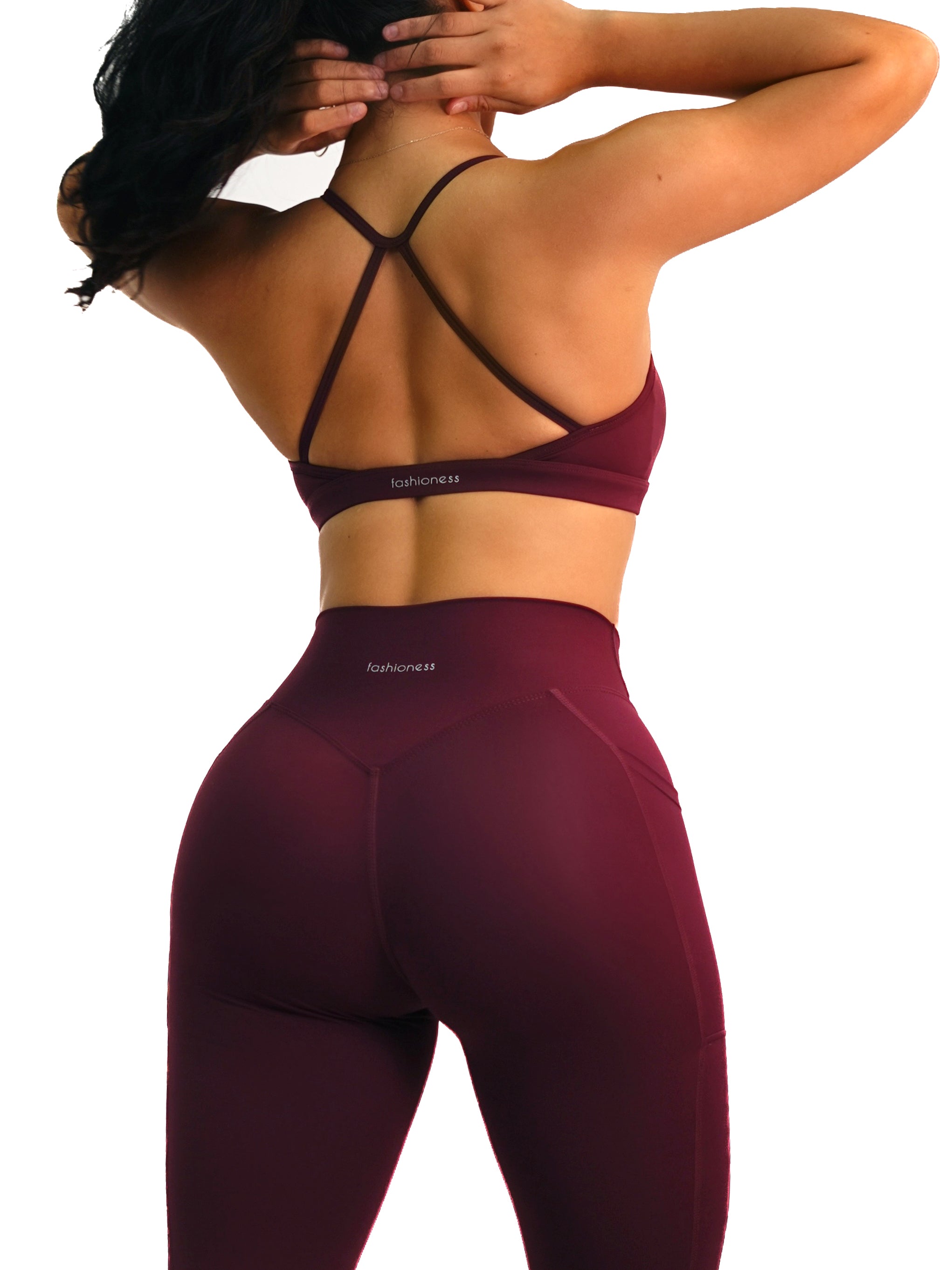 Premier Bombshell Sports Bra (Burgundy)