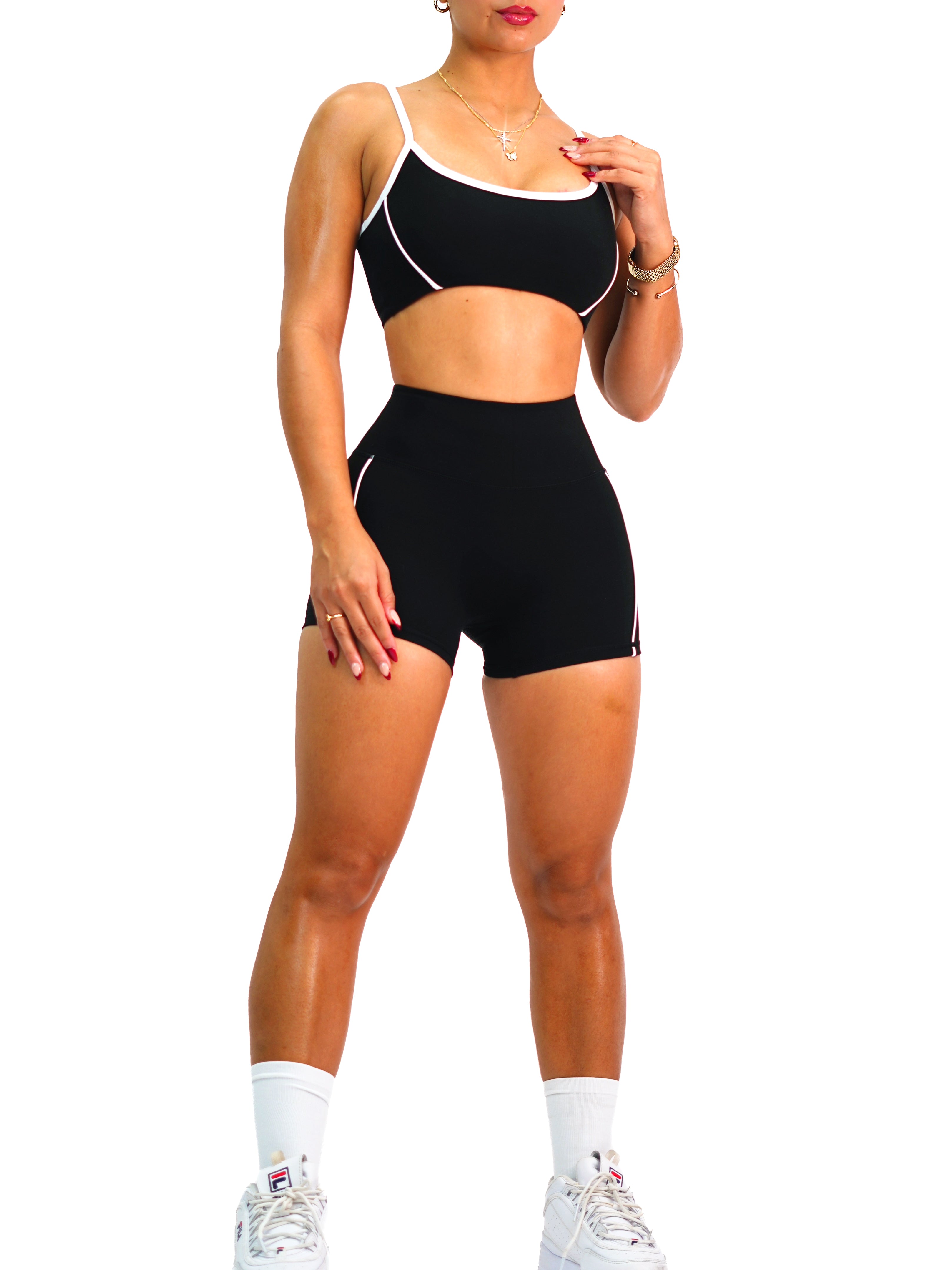 Iconic Mini Sports Shorts (Black)