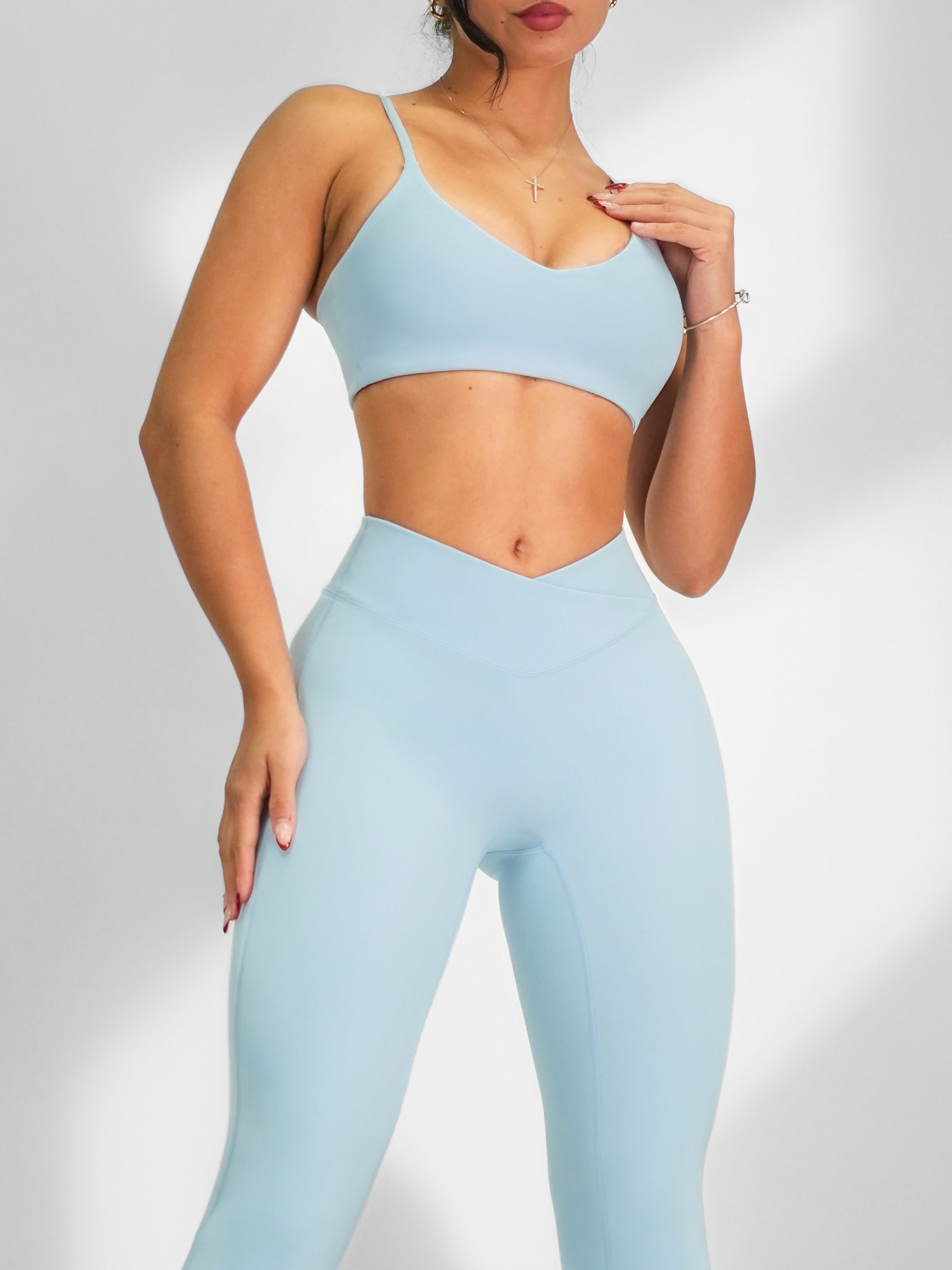 Oasis Sports Bra (Sky Blue)