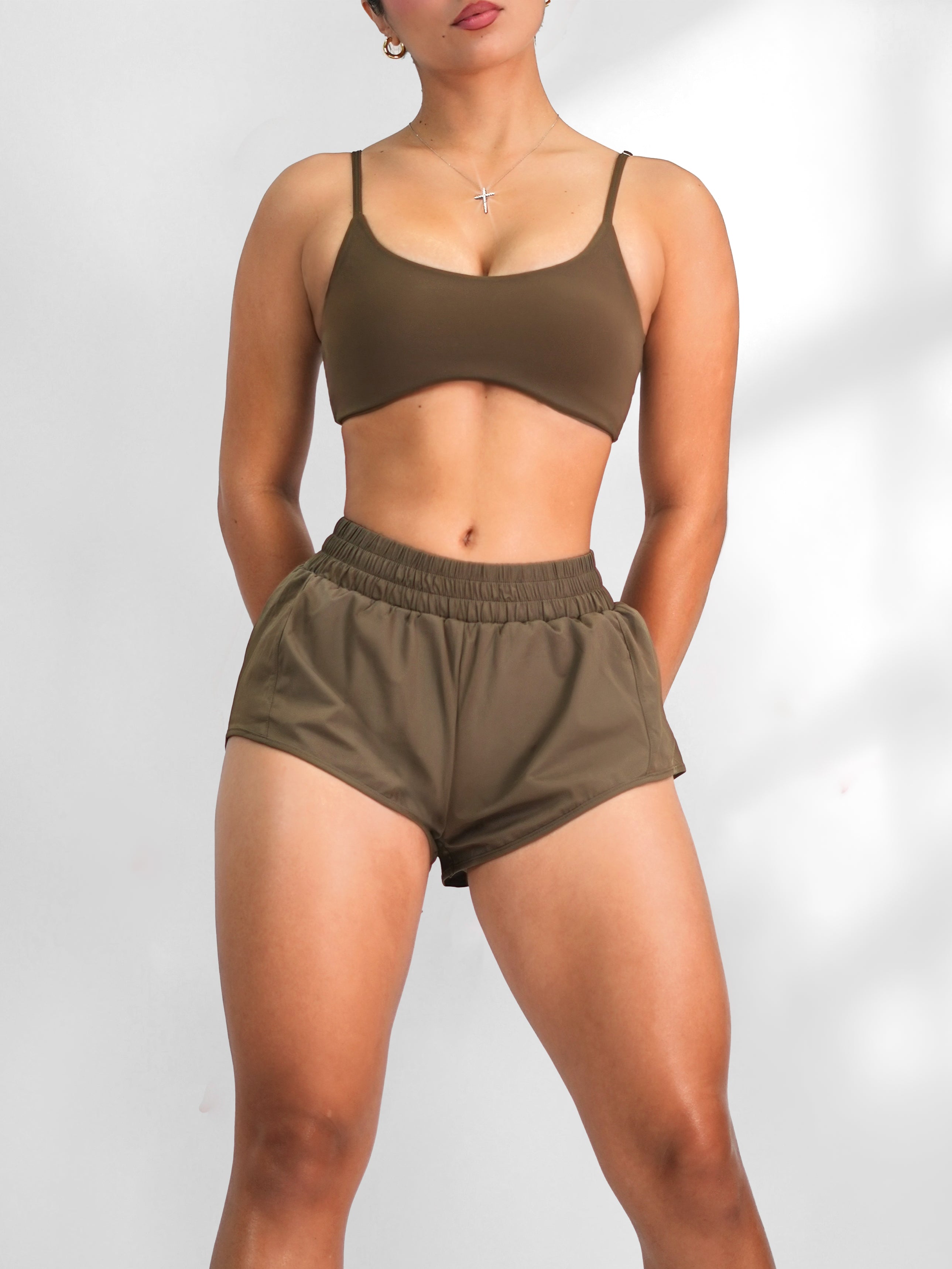 Velocity Sports Bra (Espresso)