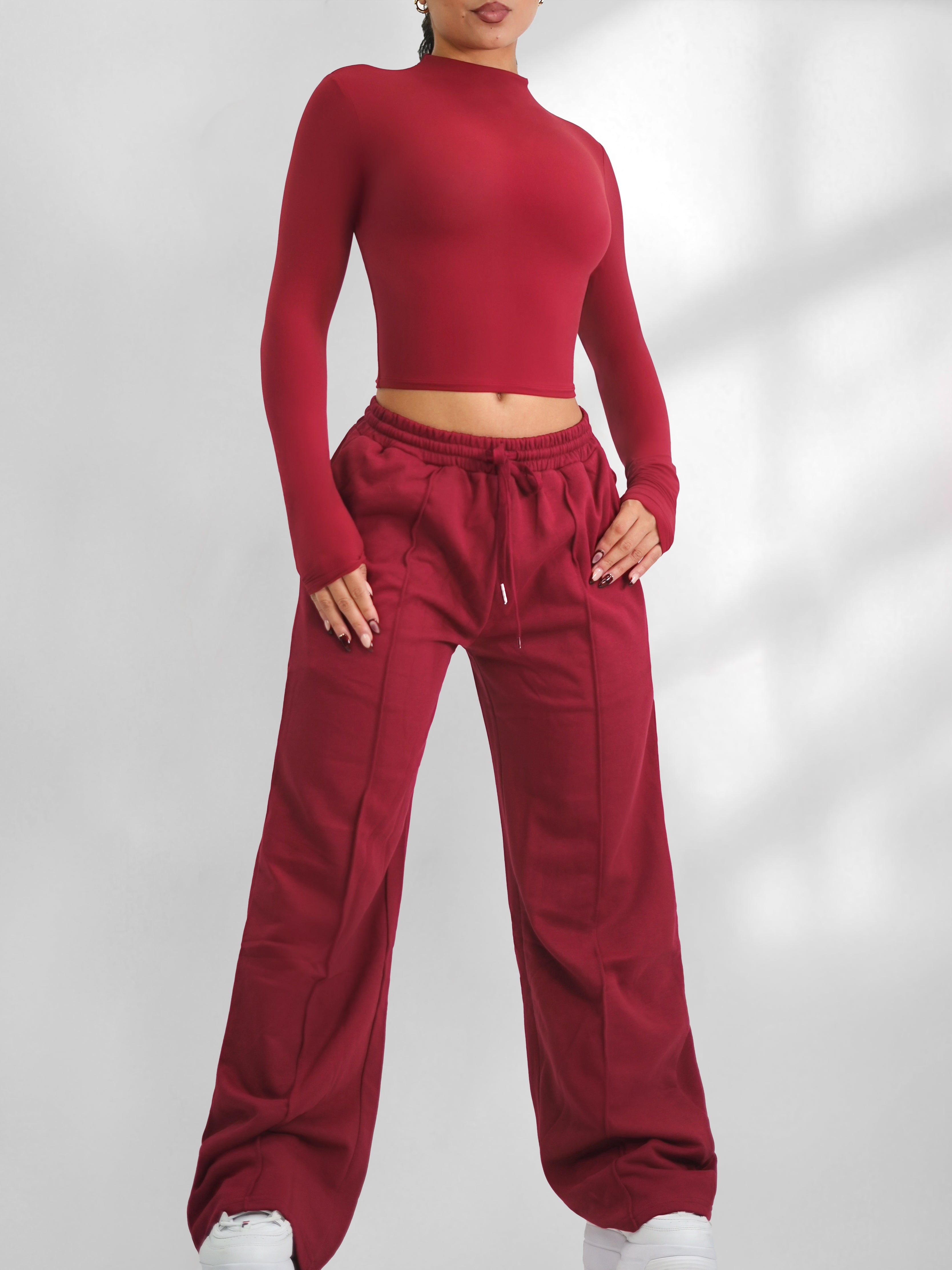 Charmed Joggers (Cherry Red)