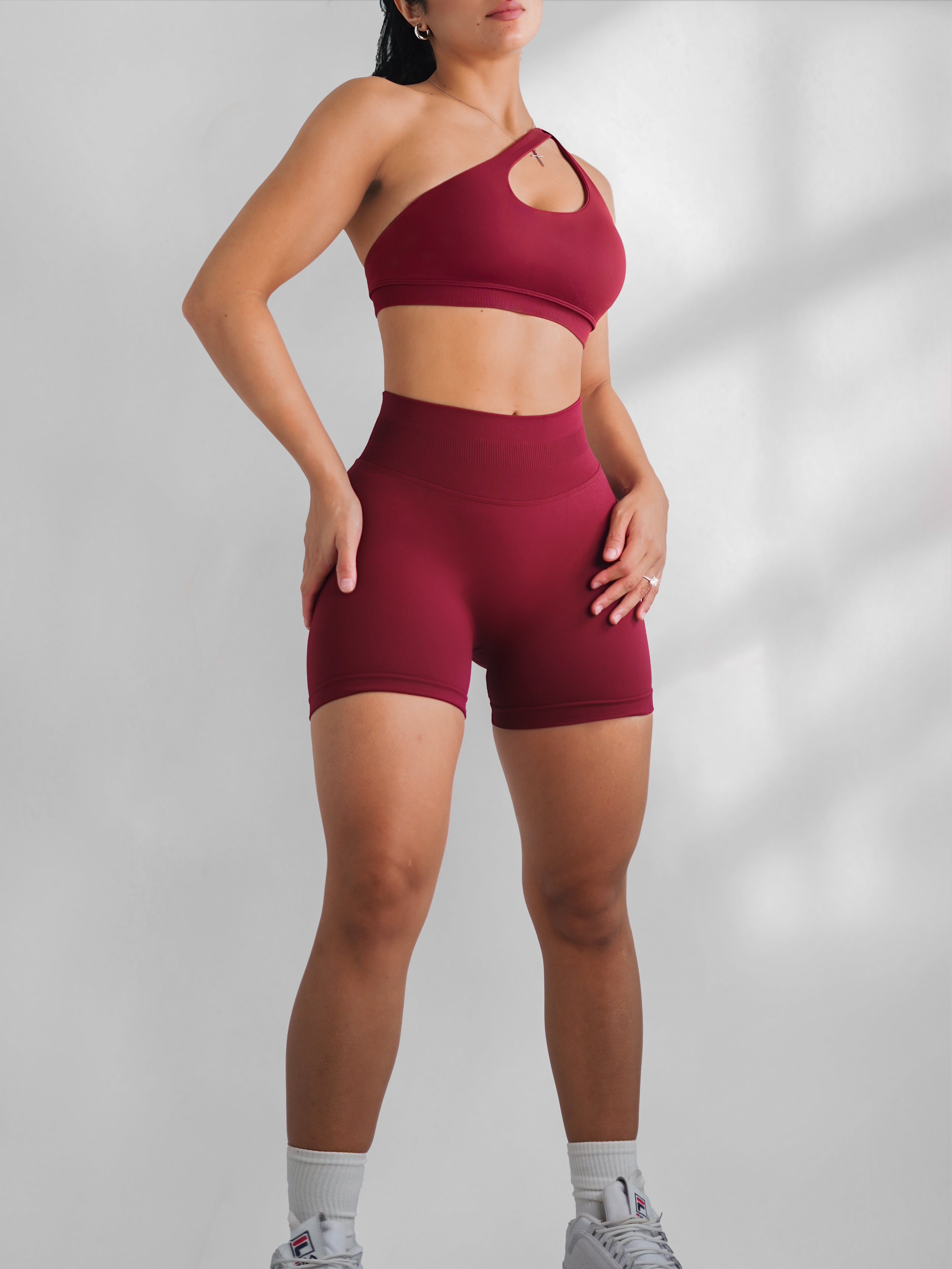 Premier Motion Booty Shorts (Cherry Cola)