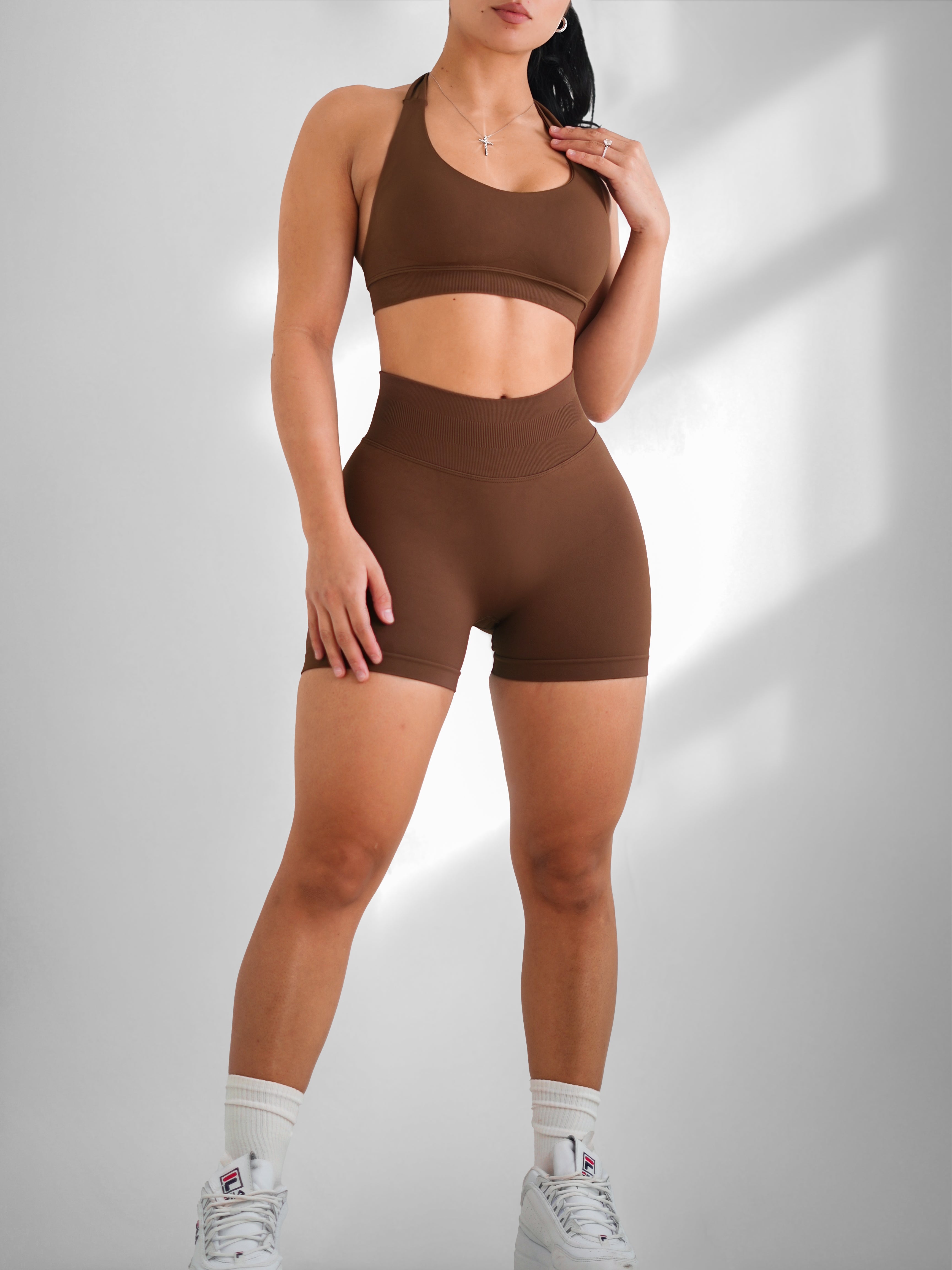 Premier Motion Booty Shorts (Espresso)