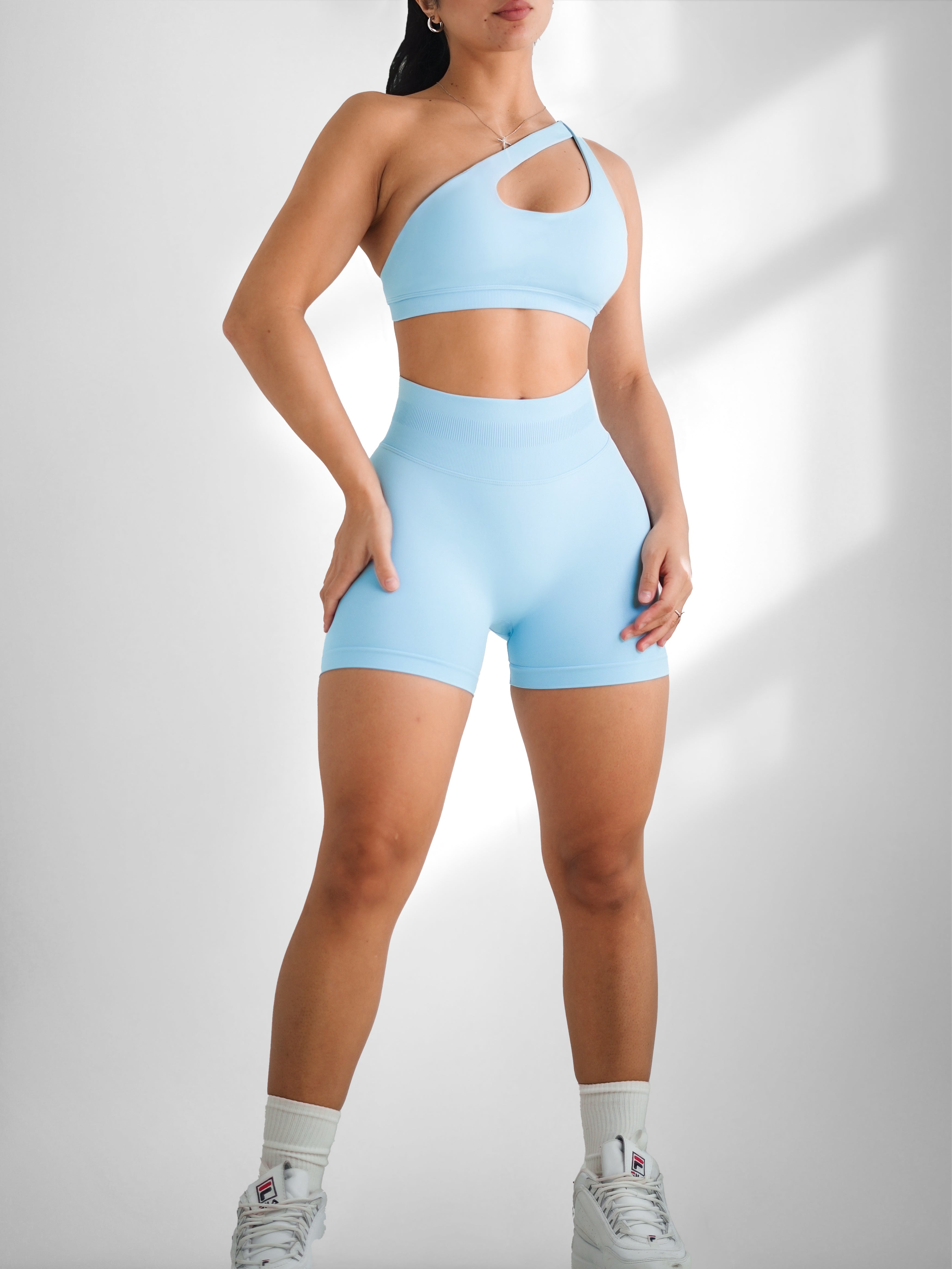 Premier Motion Booty Shorts (Arctic Blue)