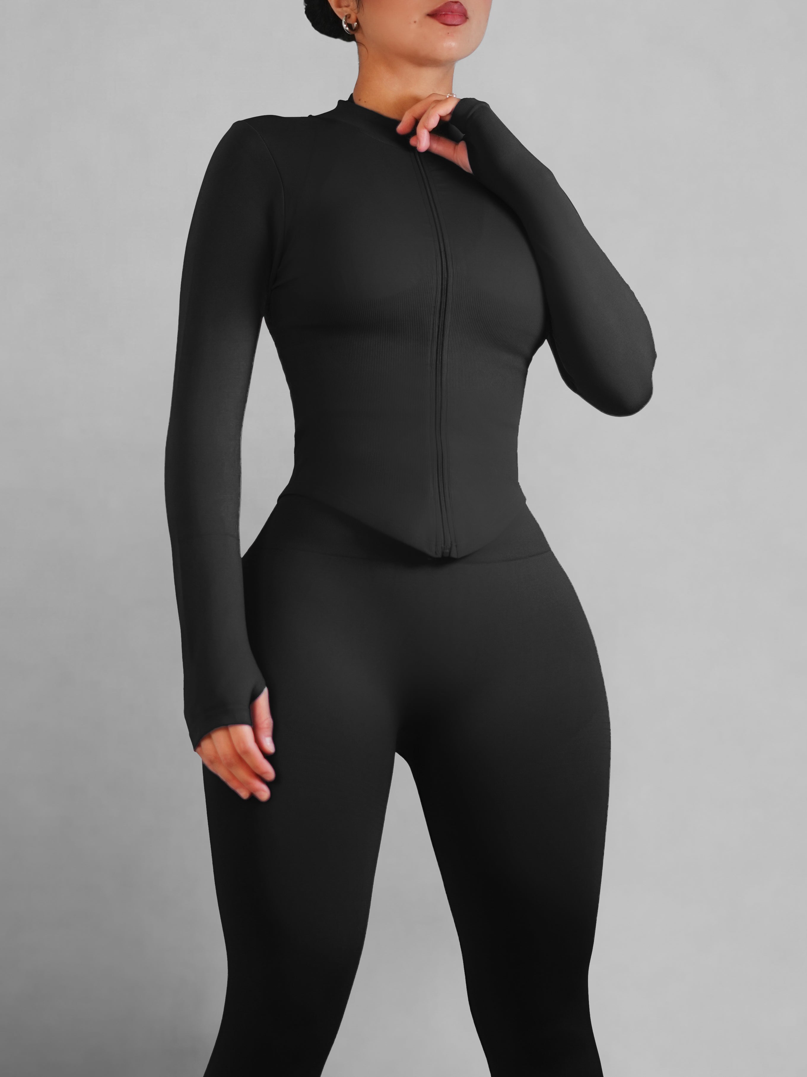 Refine Compression Jacket (Black)