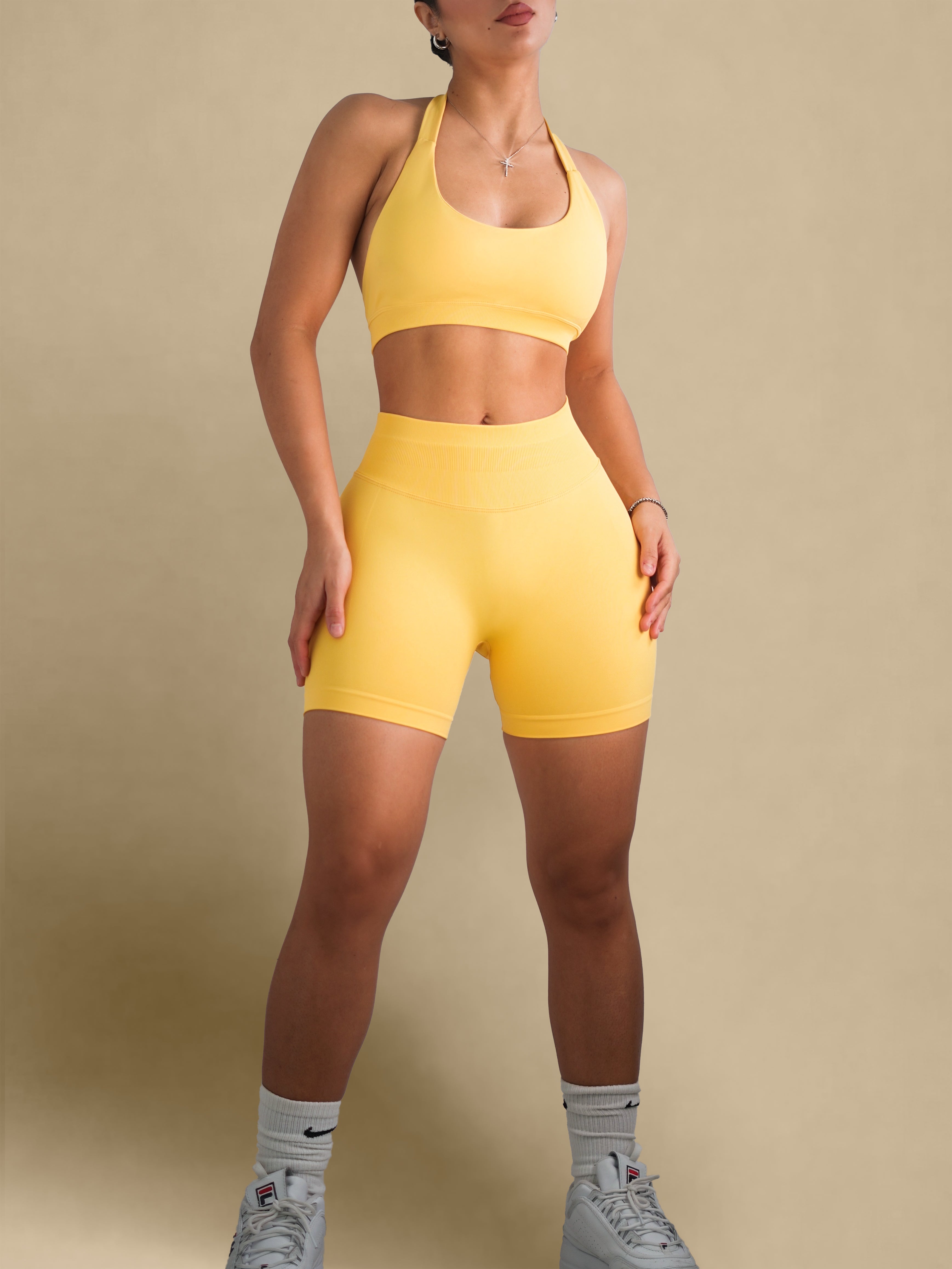 Seamless Booty Shorts 2.0 (Yellow)