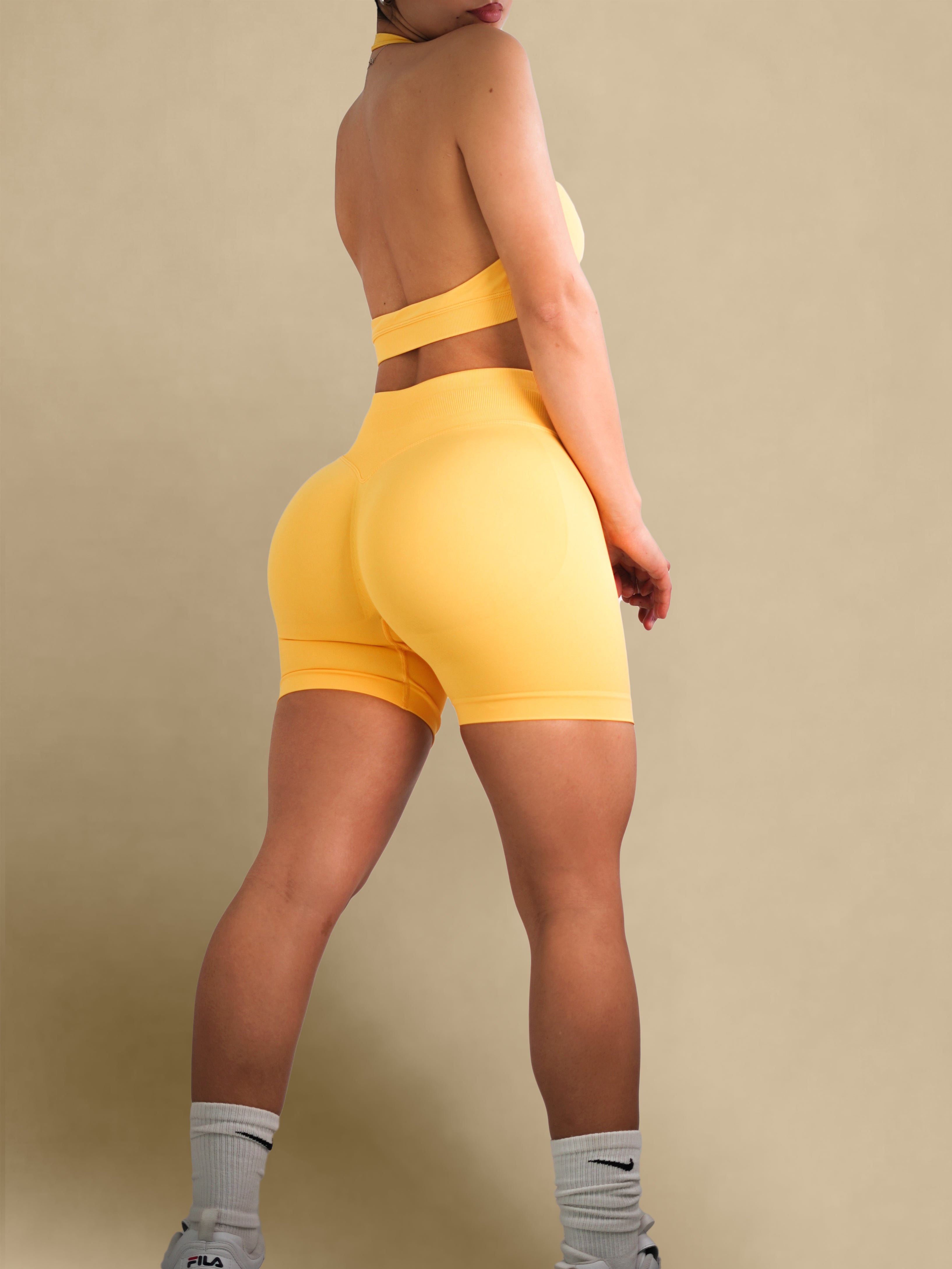 Seamless Booty Shorts 2.0 (Yellow)