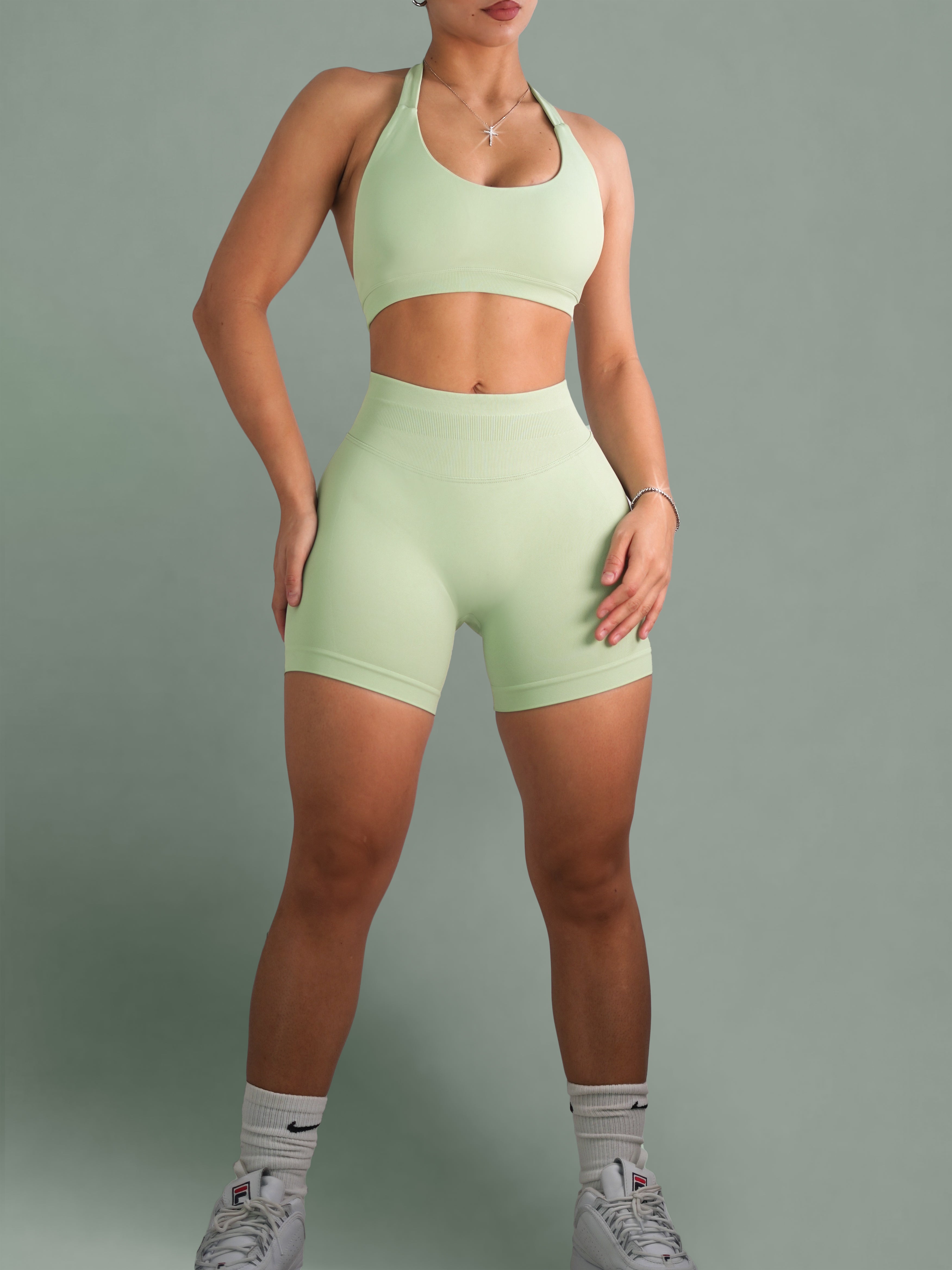 Seamless Booty Shorts 2.0 (Mint)