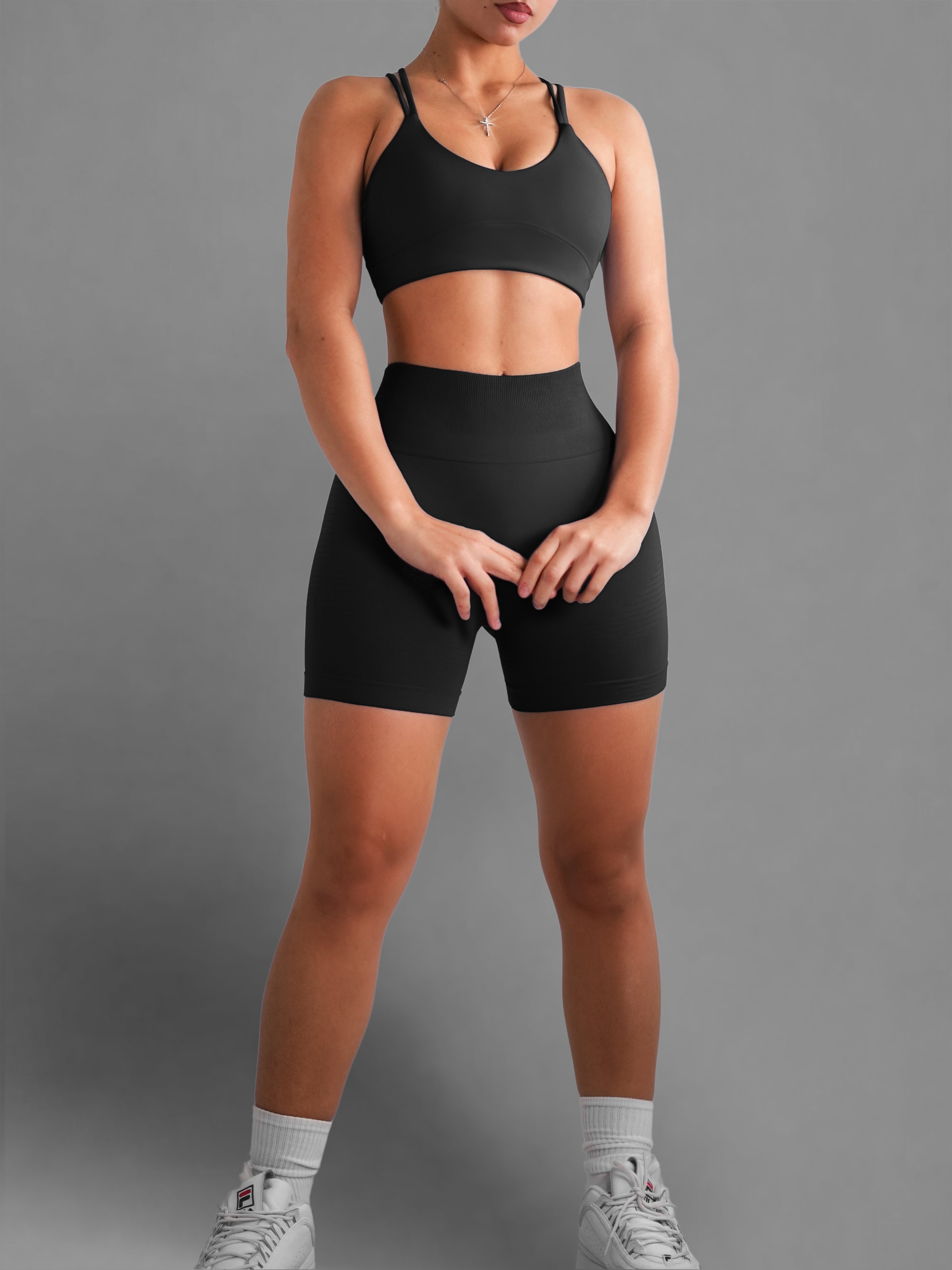 Ballerina Seamless Shorts (Black)