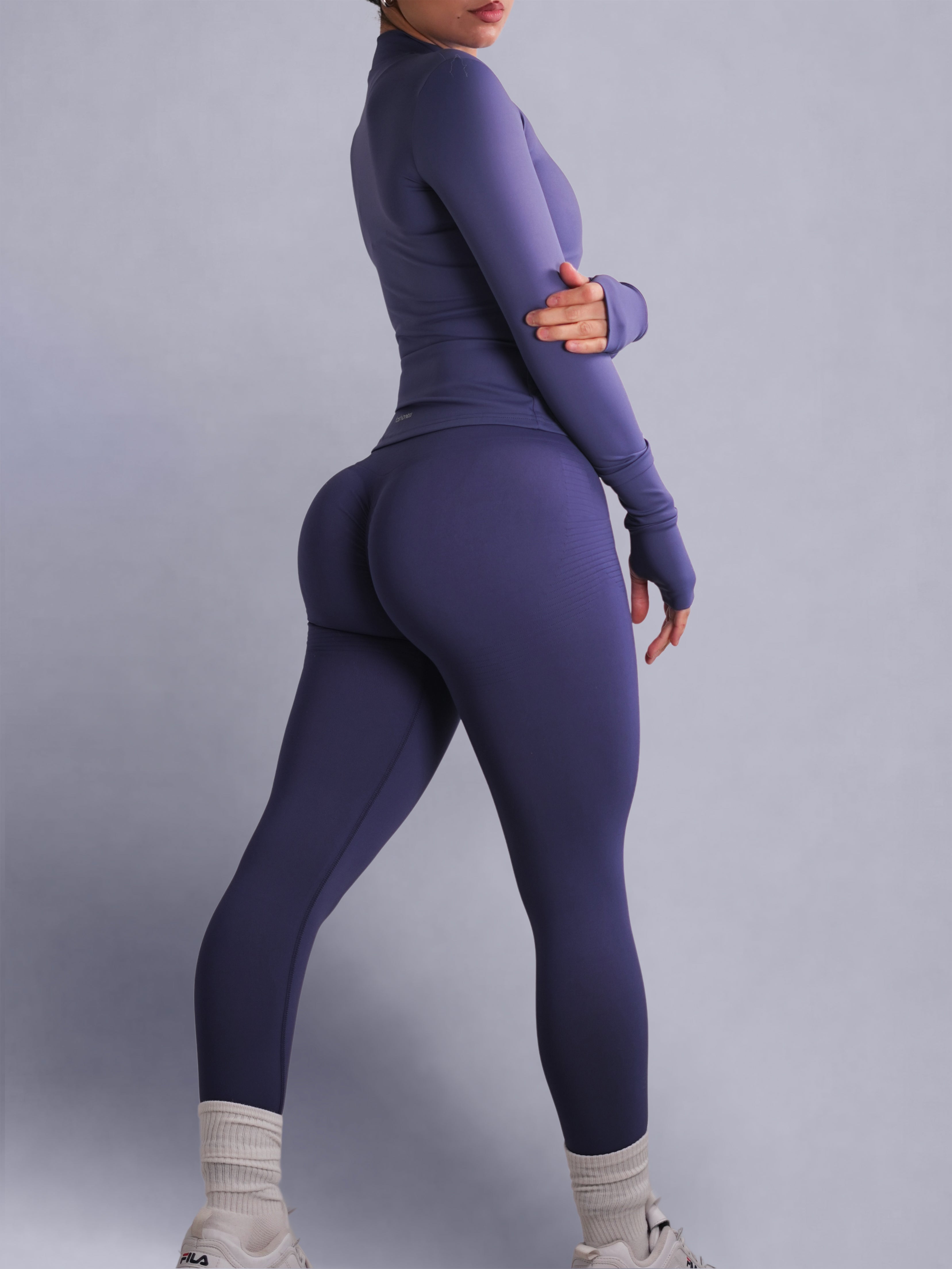 Ballerina Seamless Leggings (Twilight Blue)