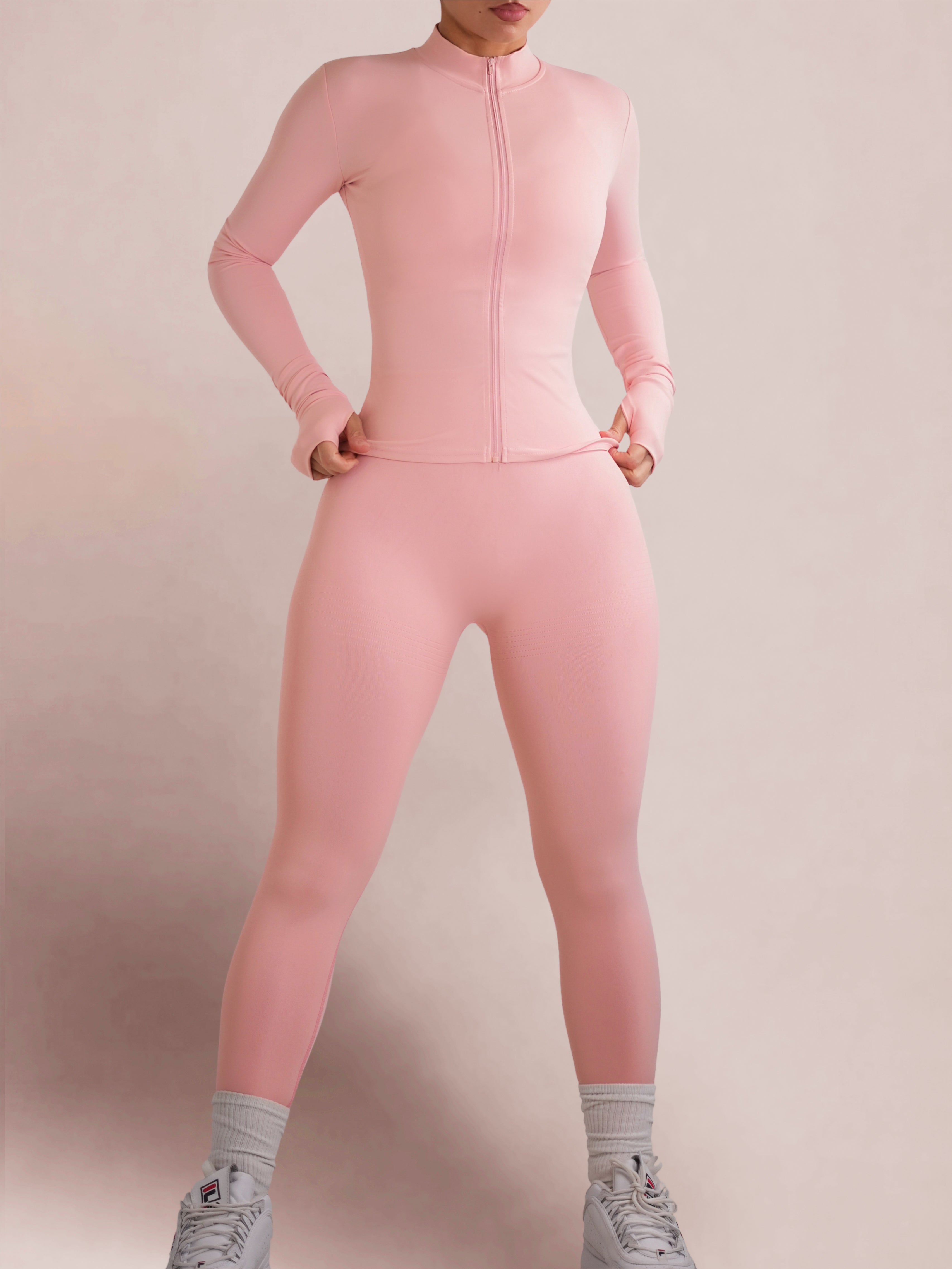 Ballerina Seamless Leggings (Rosé)