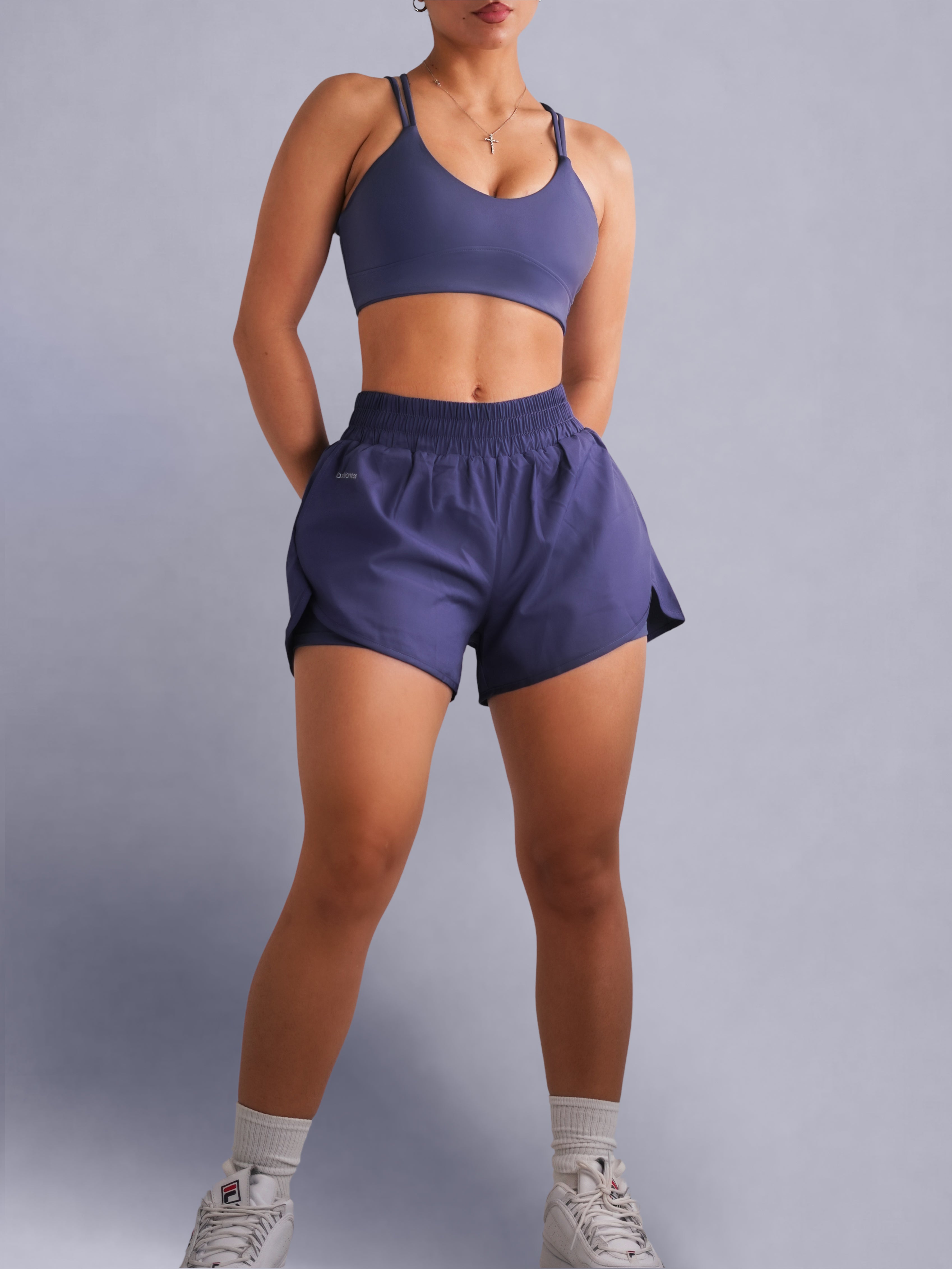 Ballerina Running Shorts (Twilight Blue)