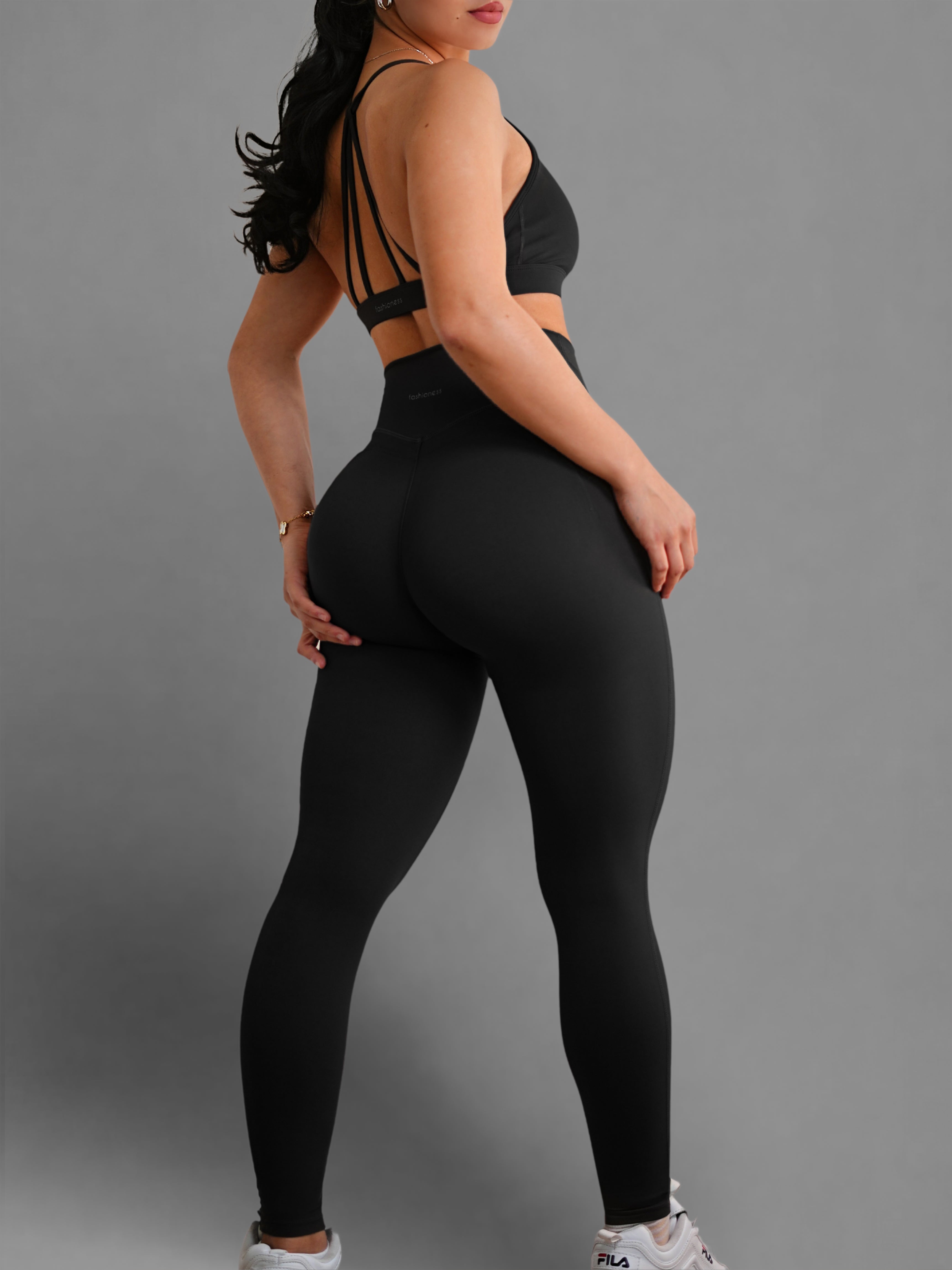 Reformer High Waisted Leggings (Black)